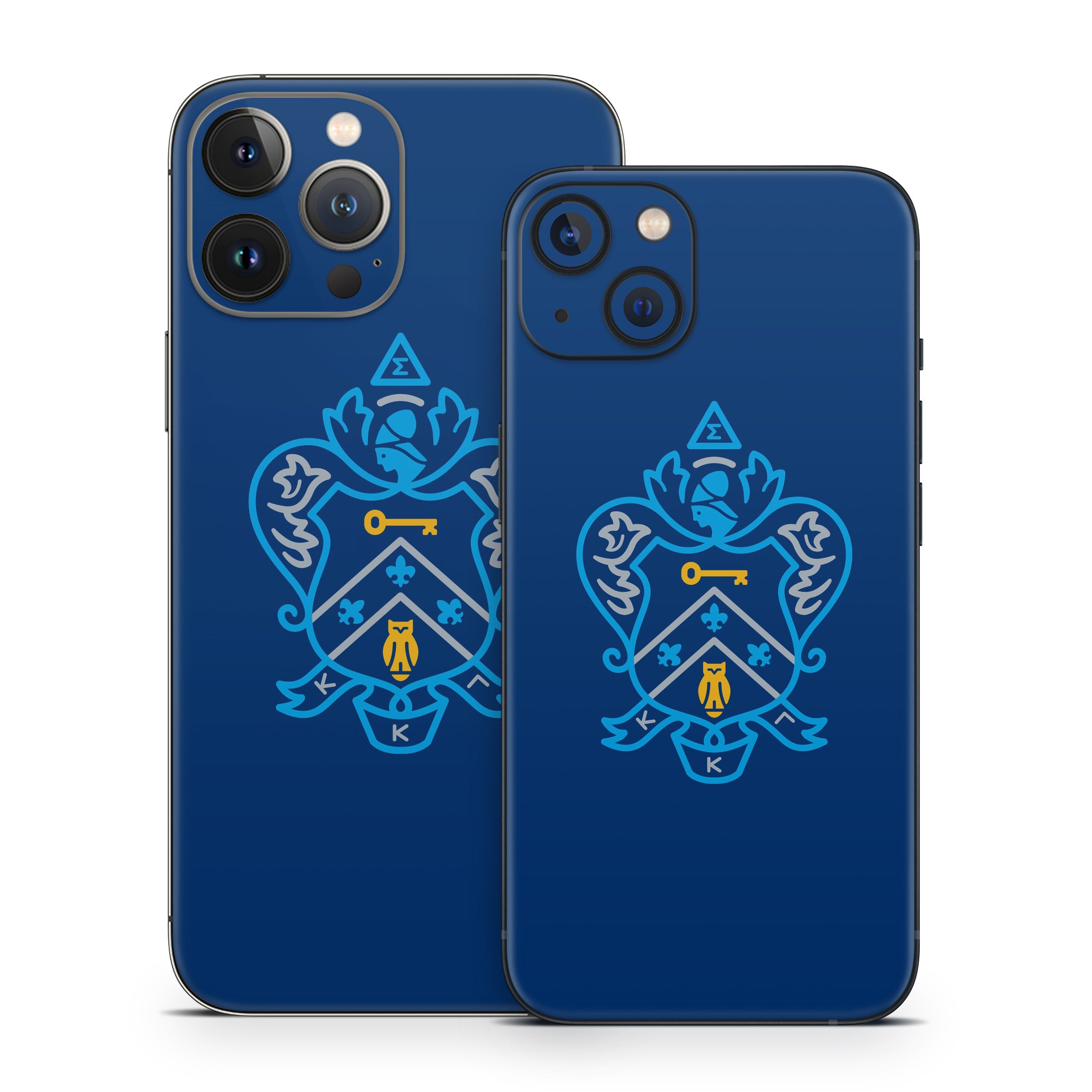 Kappa Kappa Gamma Coat of Arms Kappa Blue - Apple iPhone 13 Skin