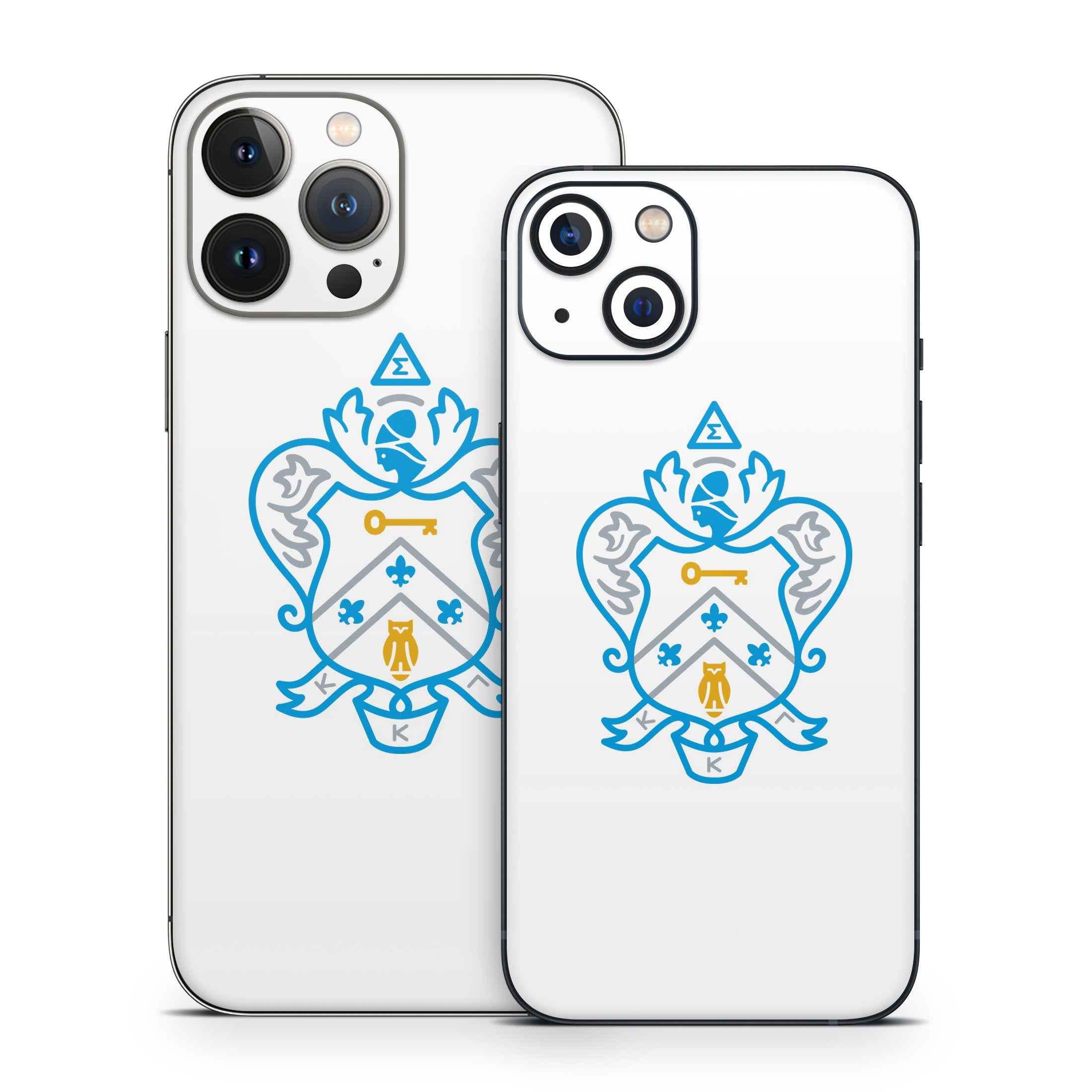 Kappa Kappa Gamma Coat of Arms White - Apple iPhone 13 Skin
