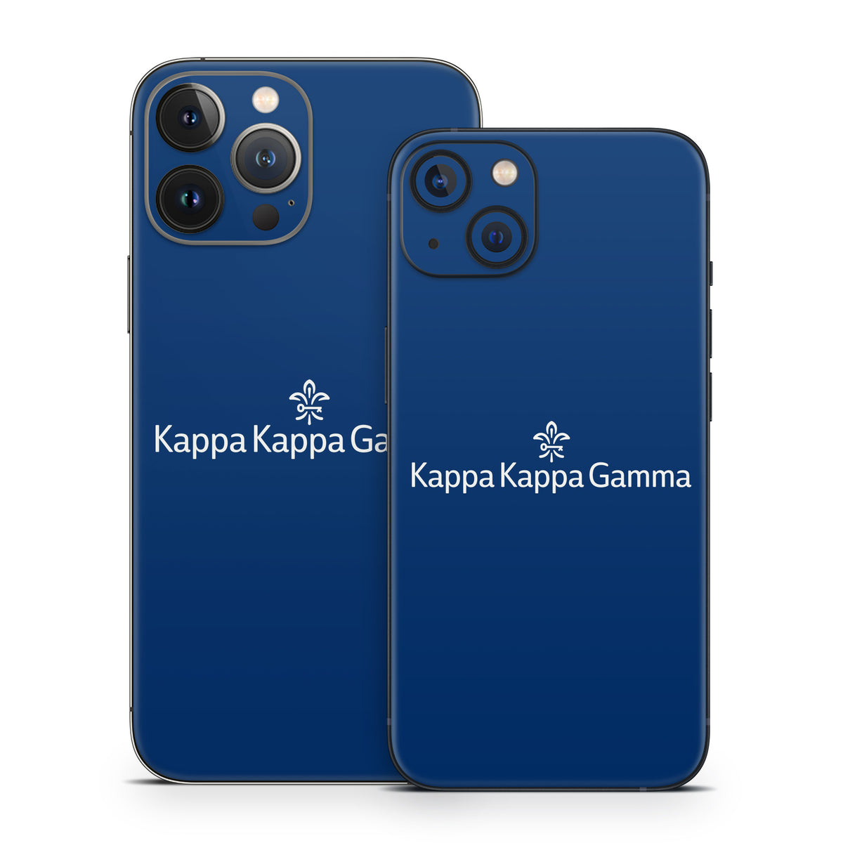 Kappa Kappa Gamma Brandmark Kappa Blue - Apple iPhone 13 Skin