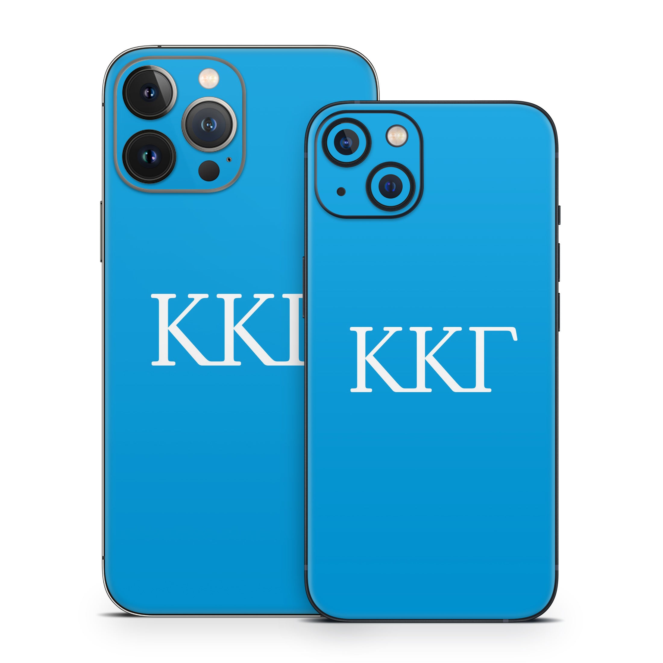 Kappa Kappa Gamma Greek Letters Gamma Blue - Apple iPhone 13 Skin