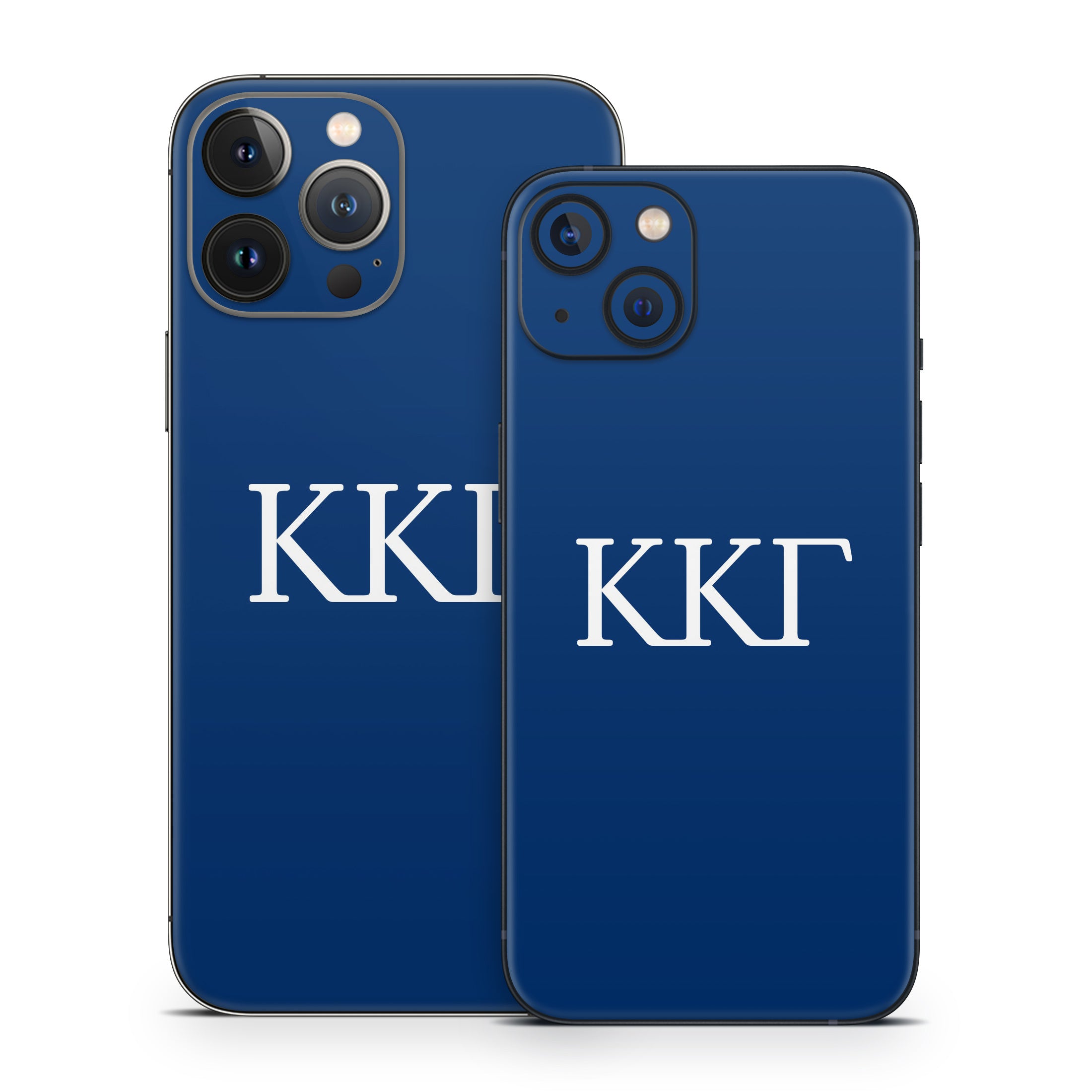 Kappa Kappa Gamma Greek Letters Kappa Blue - Apple iPhone 13 Skin