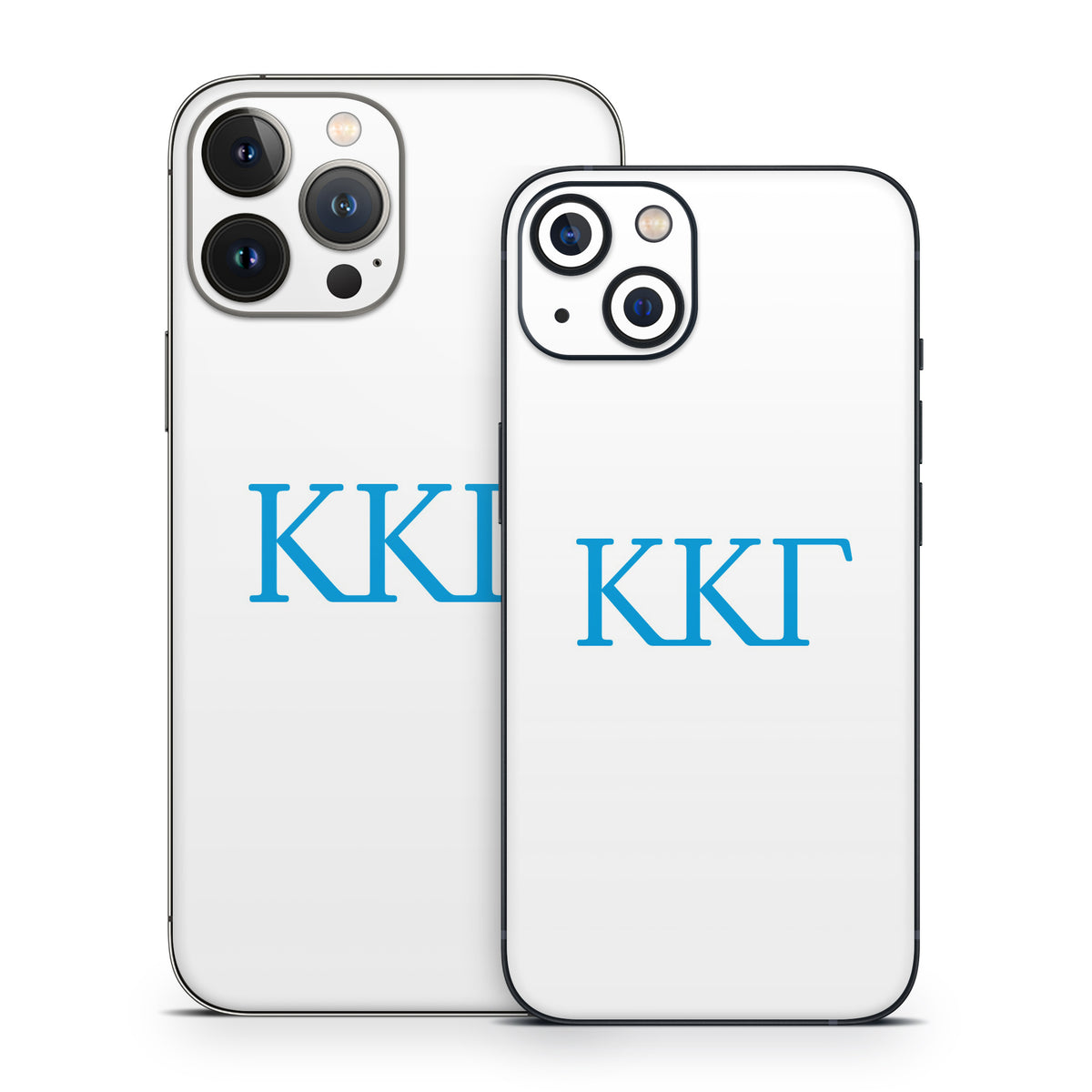 Kappa Kappa Gamma Greek Letters White - Apple iPhone 13 Skin