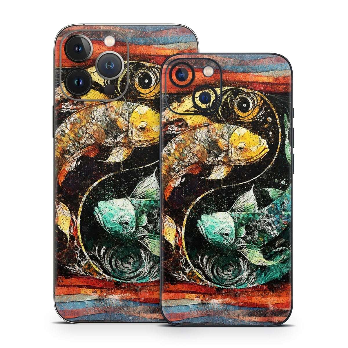 Koi Fish Yin Yang - Apple iPhone 13 Skin
