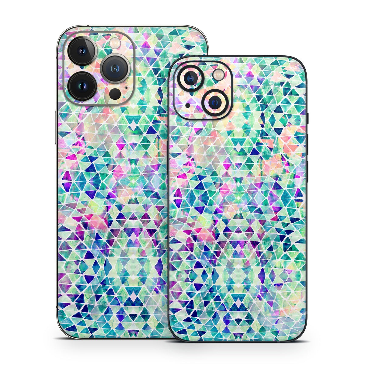 Pastel Triangle - Apple iPhone 13 Skin