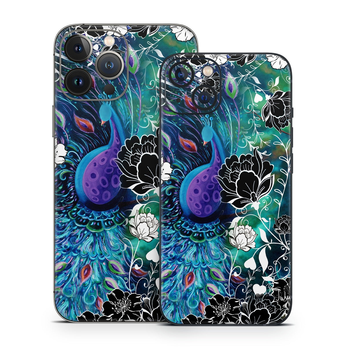 Peacock Garden - Apple iPhone 13 Skin