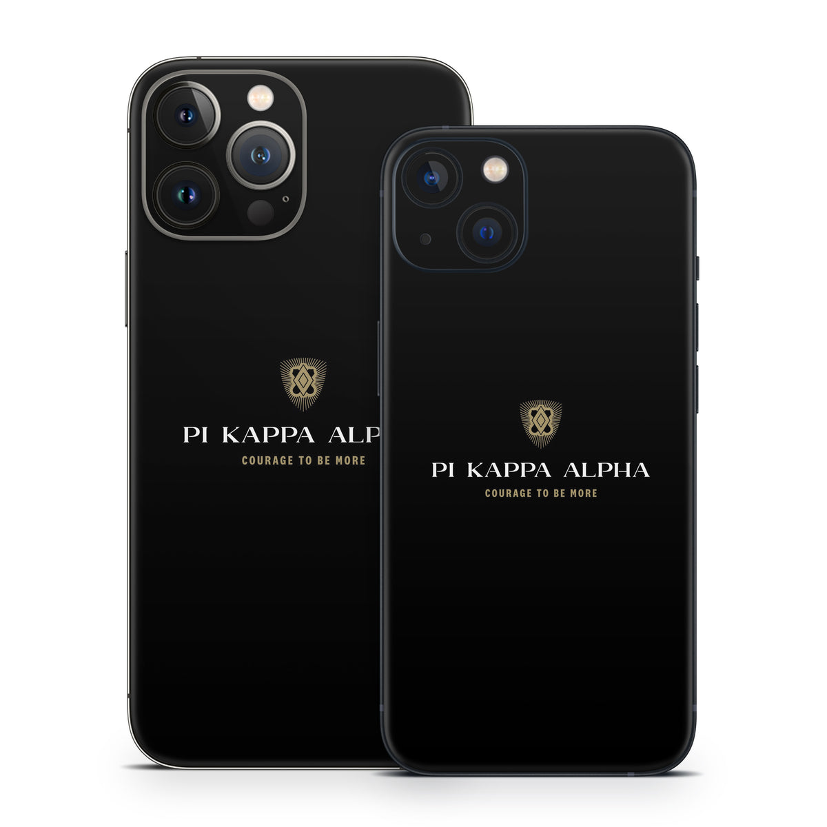 Pi Kappa Alpha Formal Logo Black - Apple iPhone 13 Skin