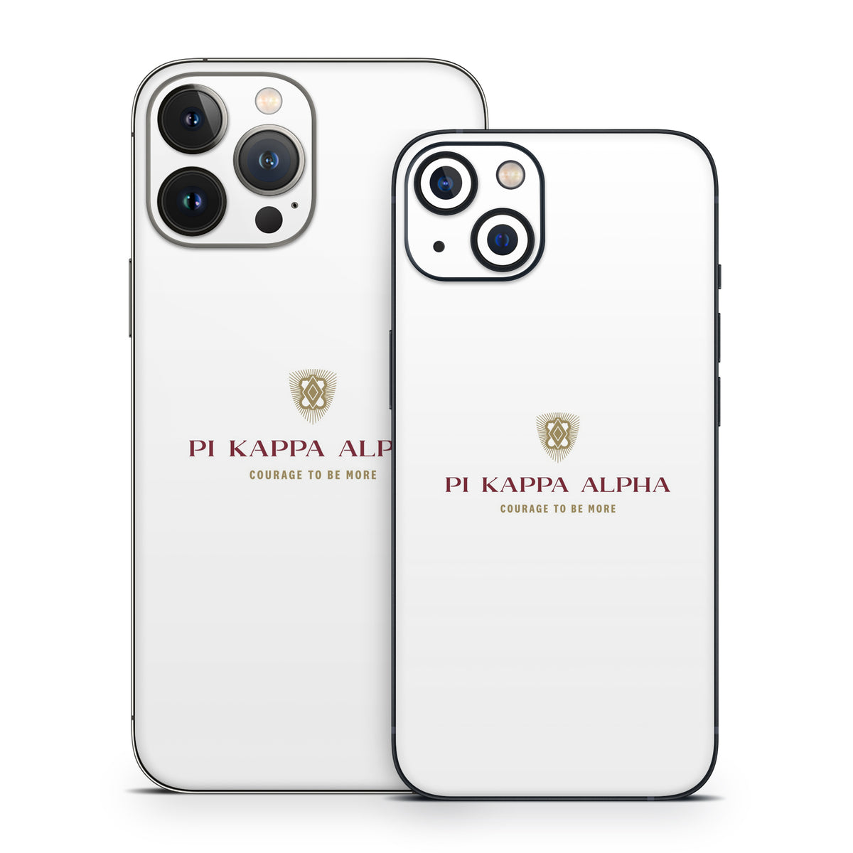 Pi Kappa Alpha Formal Logo White - Apple iPhone 13 Skin