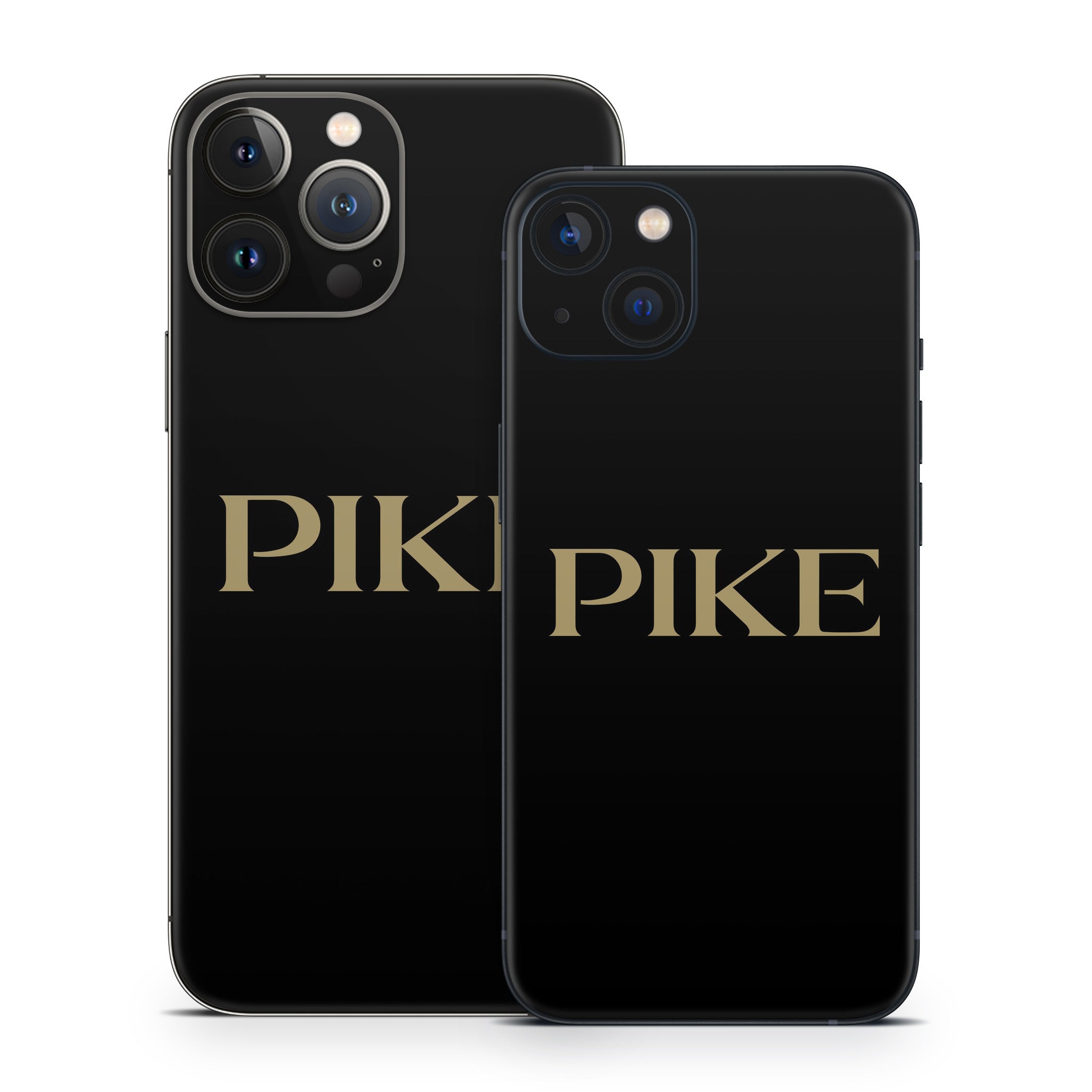 Pi Kappa Alpha PIKE Logo Black - Apple iPhone 13 Skin