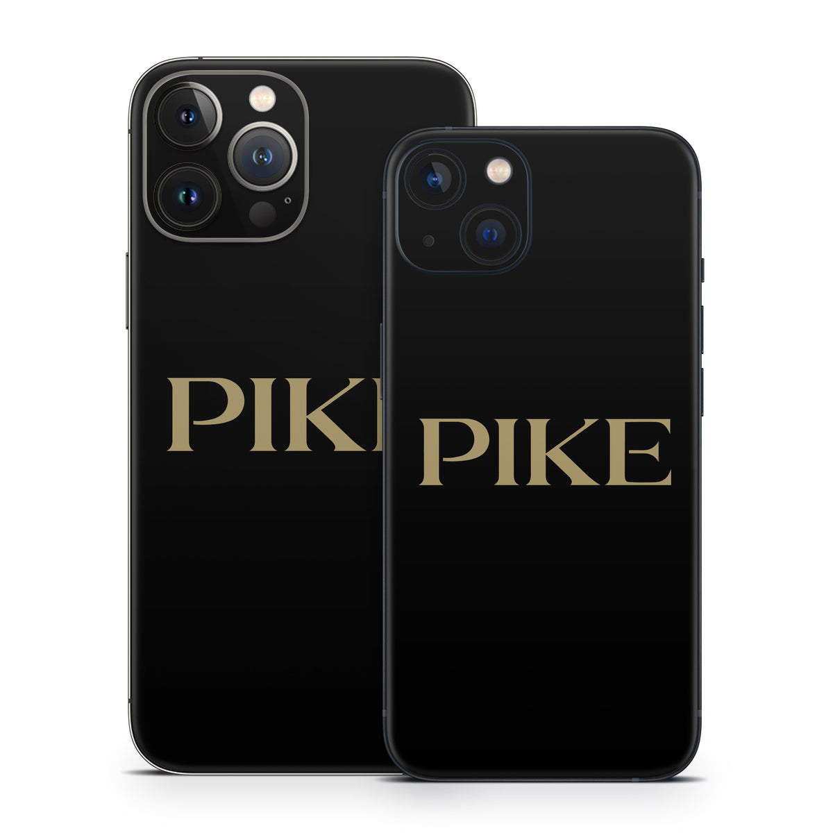Pi Kappa Alpha PIKE Logo Black - Apple iPhone 13 Skin