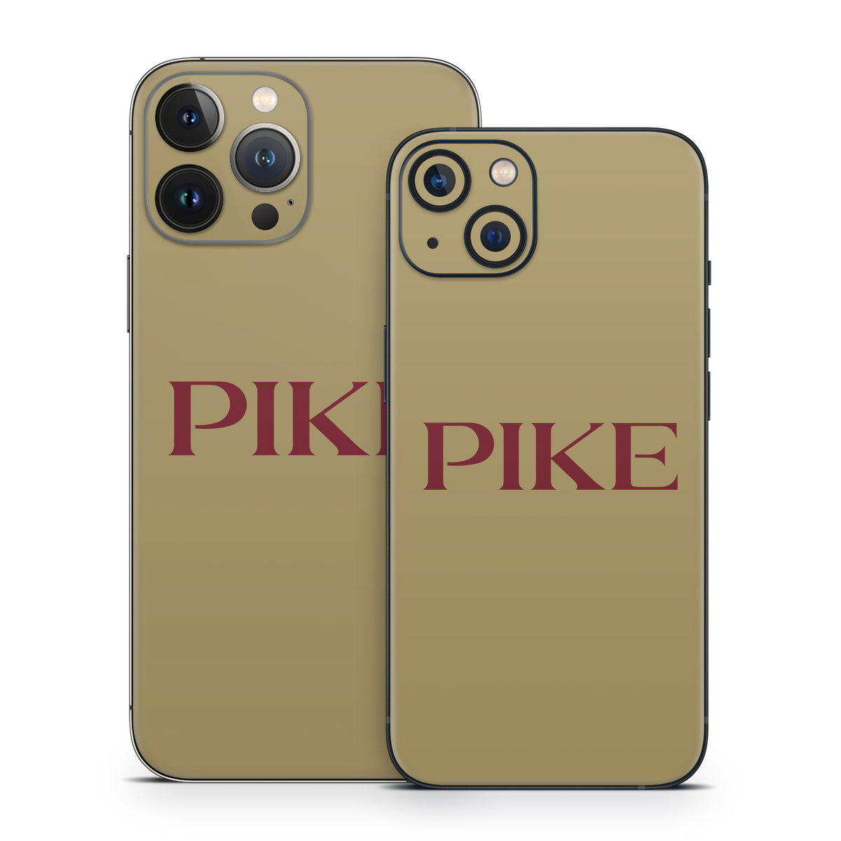 Pi Kappa Alpha PIKE Logo Gold - Apple iPhone 13 Skin