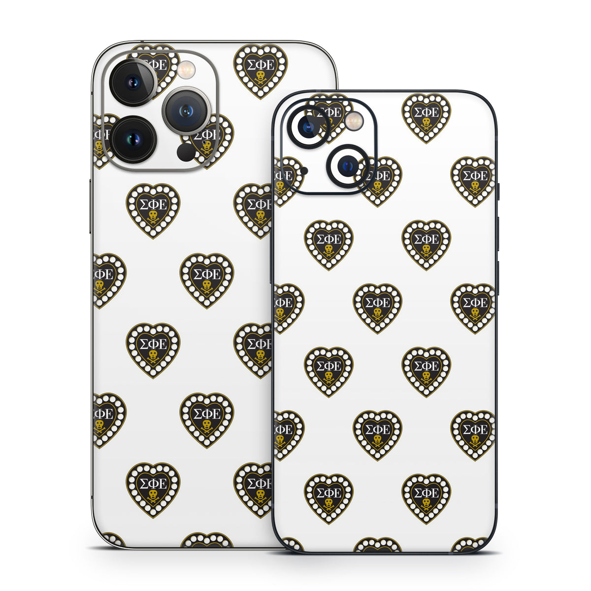 Sigma Phi Epsilon Badge Pattern White - Apple iPhone 13 Skin