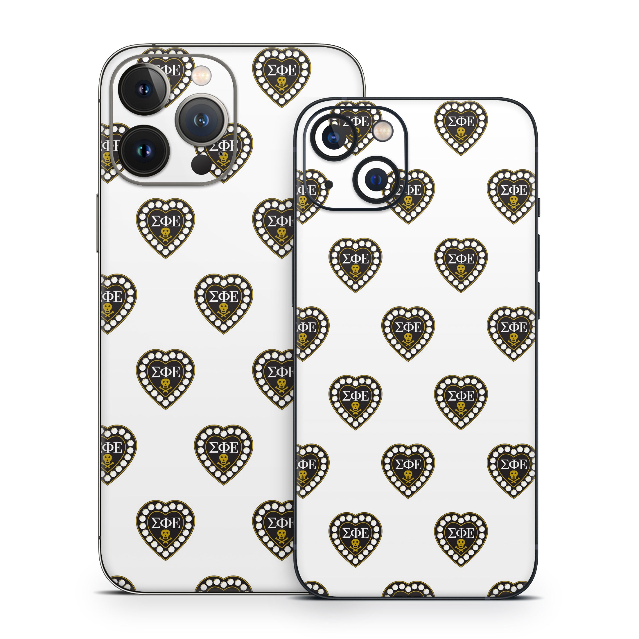 Sigma Phi Epsilon Badge Pattern White - Apple iPhone 13 Skin