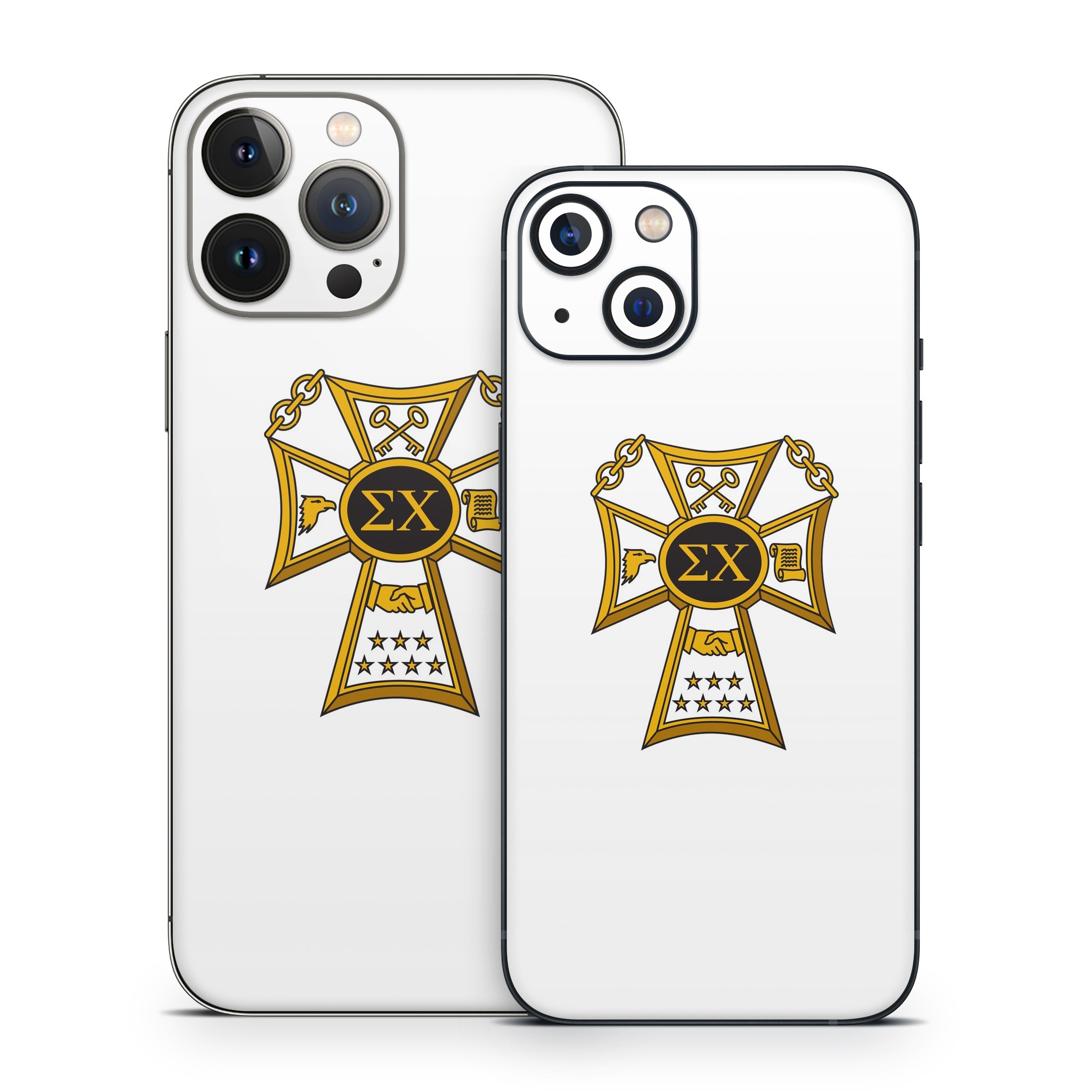 Sigma Chi Badge White - Apple iPhone 13 Skin
