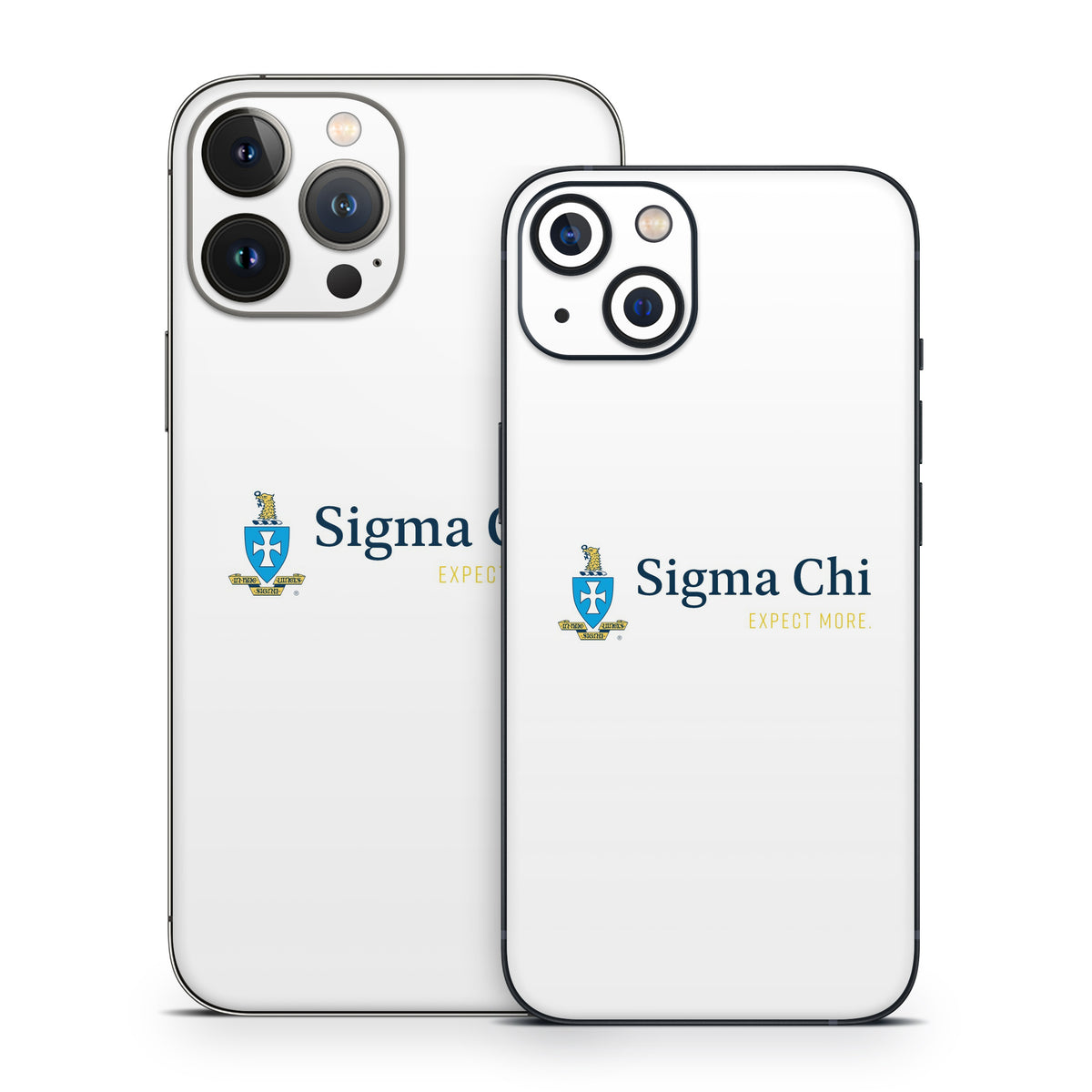 Sigma Chi Logo White - Apple iPhone 13 Skin