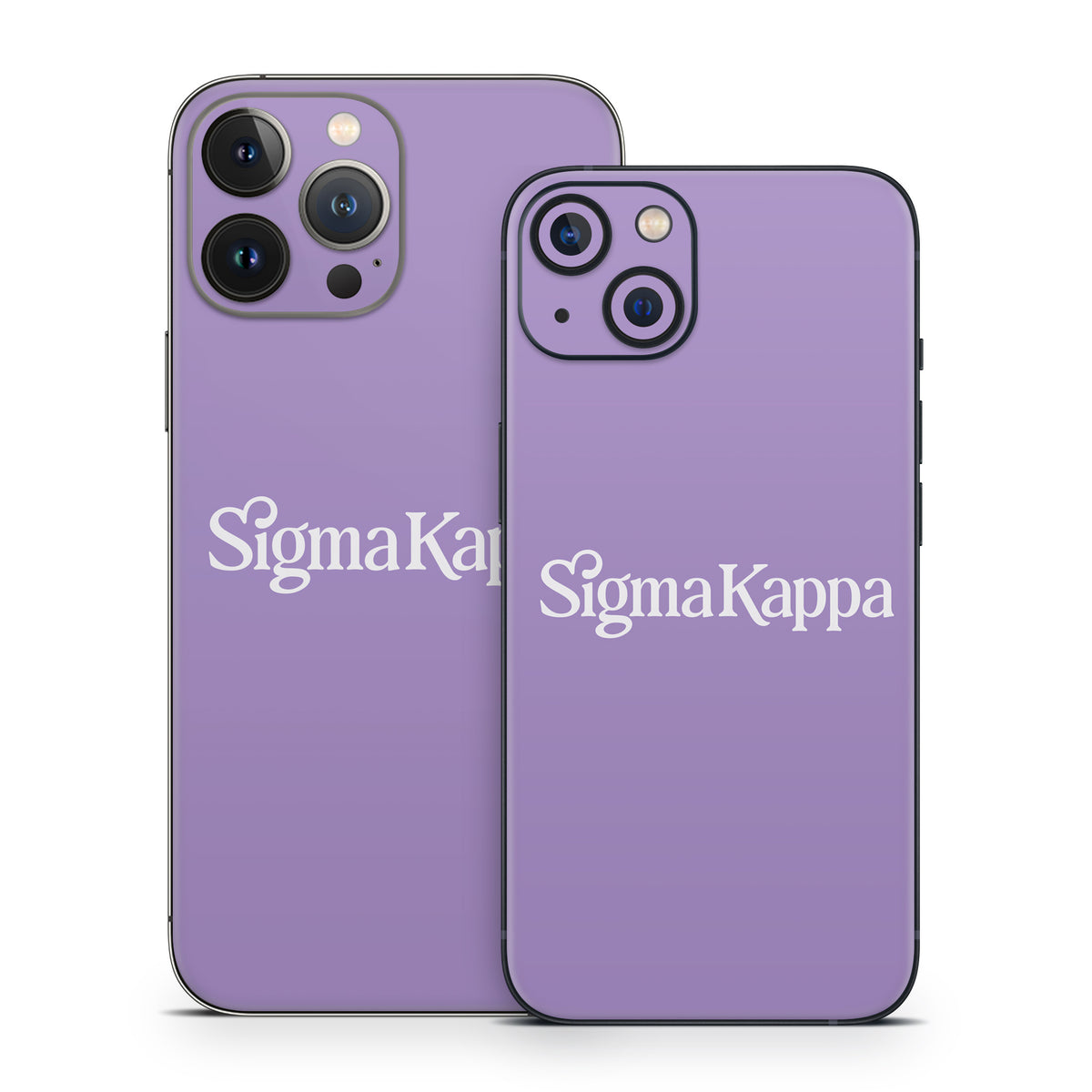 Sigma Kappa Primary Logo Dove Love on Legacy Lavender - Apple iPhone 13 Skin