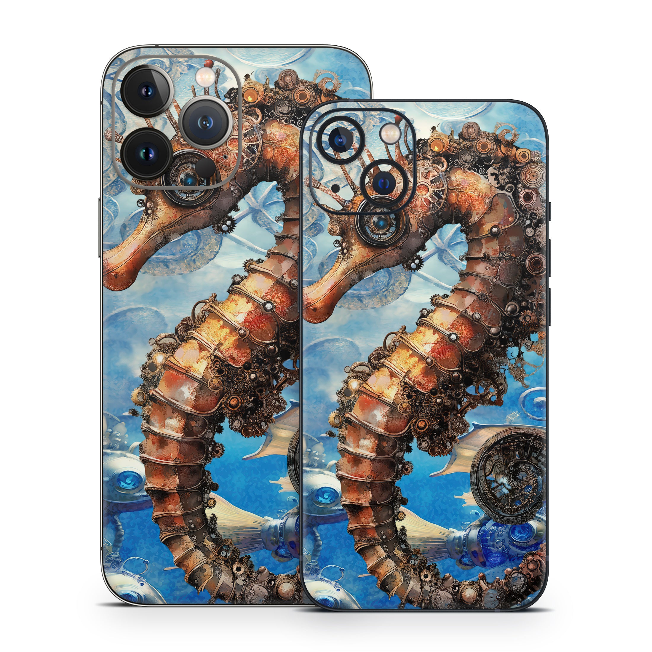 Steampunk Seahorse - Apple iPhone 13 Skin