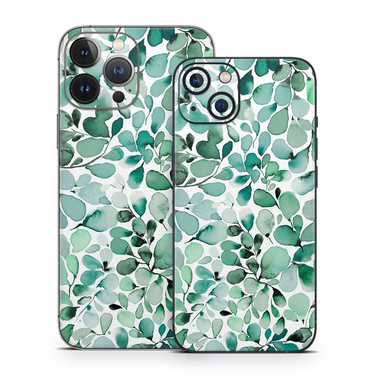 Watercolor Eucalyptus Leaves - Apple iPhone 13 Skin