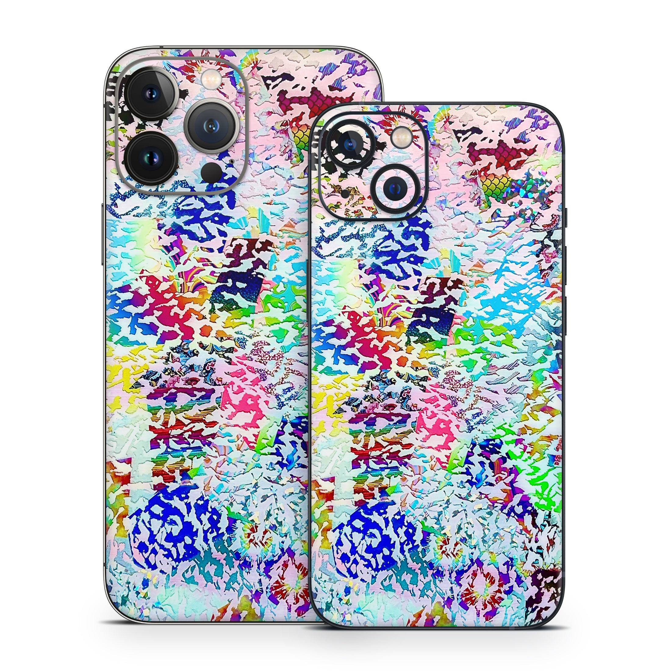 White Etching - Apple iPhone 13 Skin