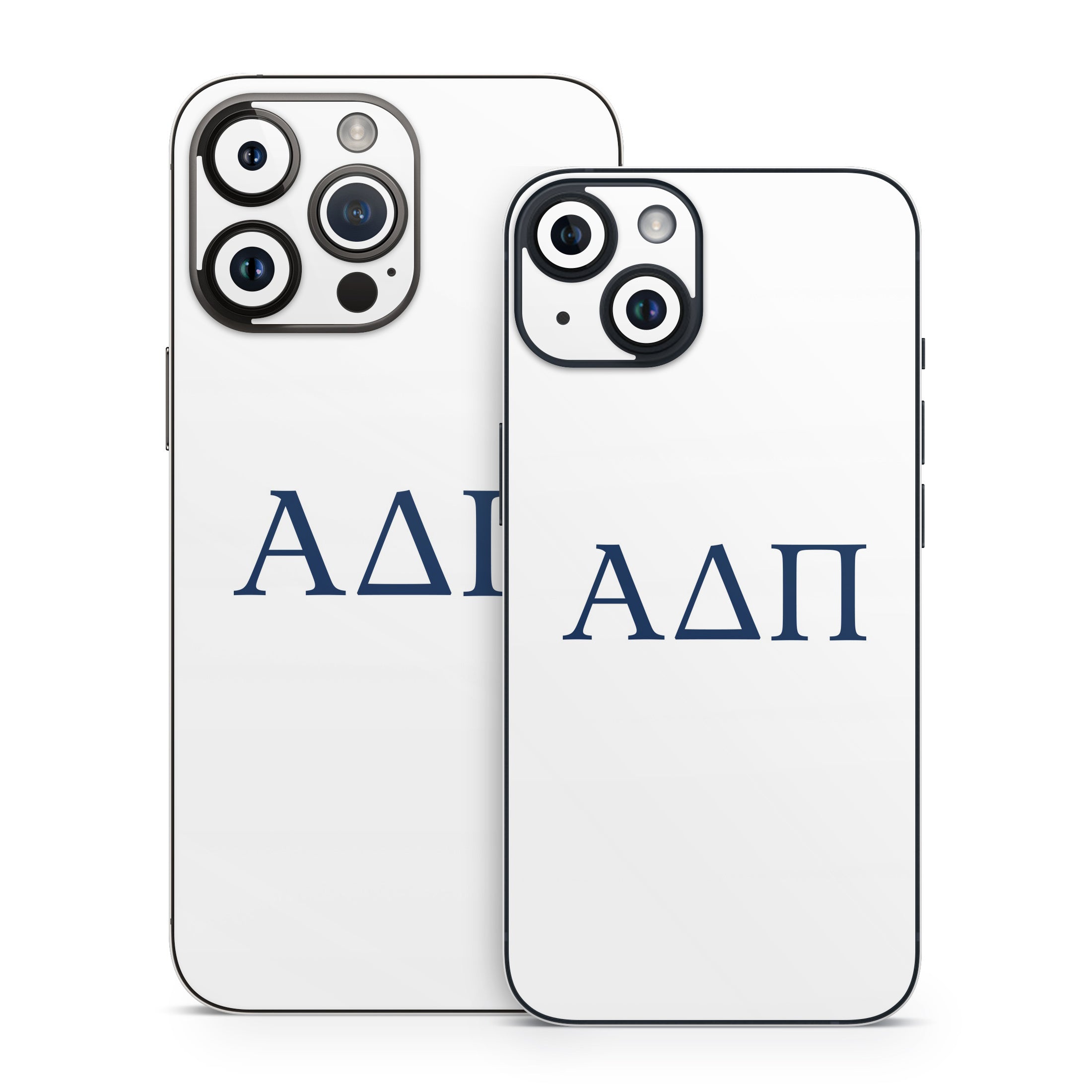 Alpha Delta Pi Greek Letters White - Apple iPhone 14 Skin
