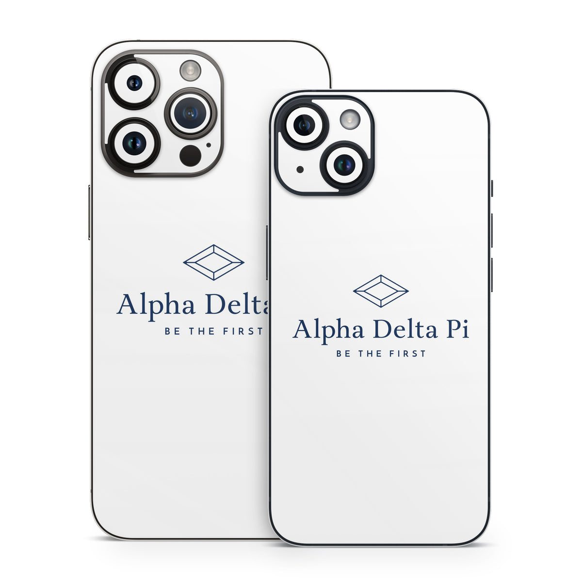 Alpha Delta Pi Primary Logo White - Apple iPhone 14 Skin