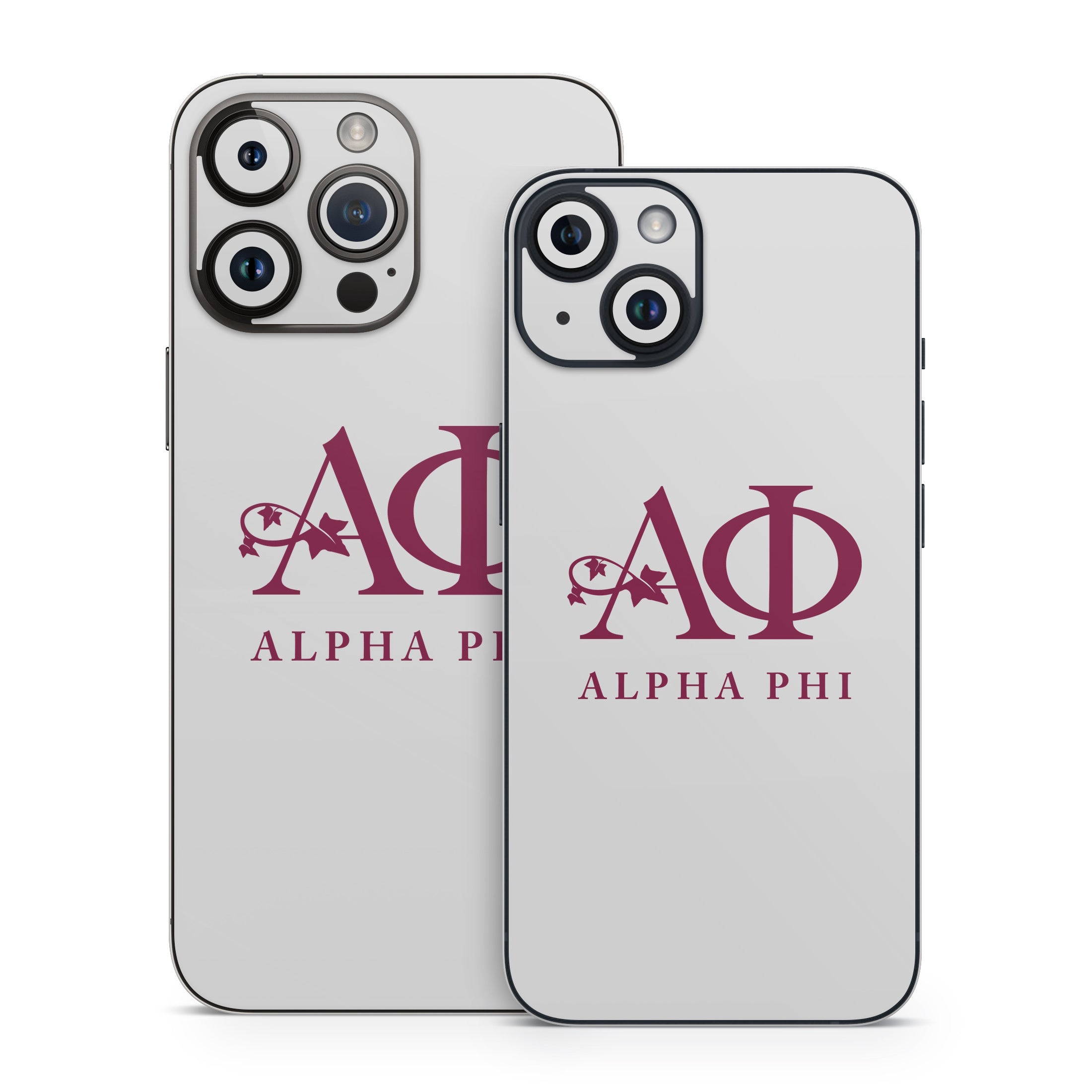 Alpha Phi Silver - Apple iPhone 14 Skin