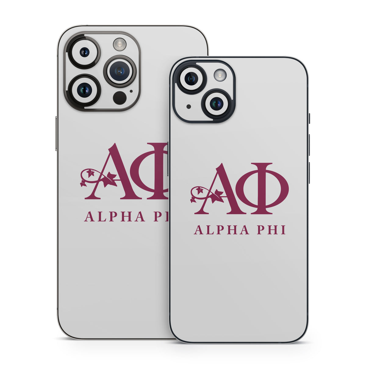 Alpha Phi Silver - Apple iPhone 14 Skin