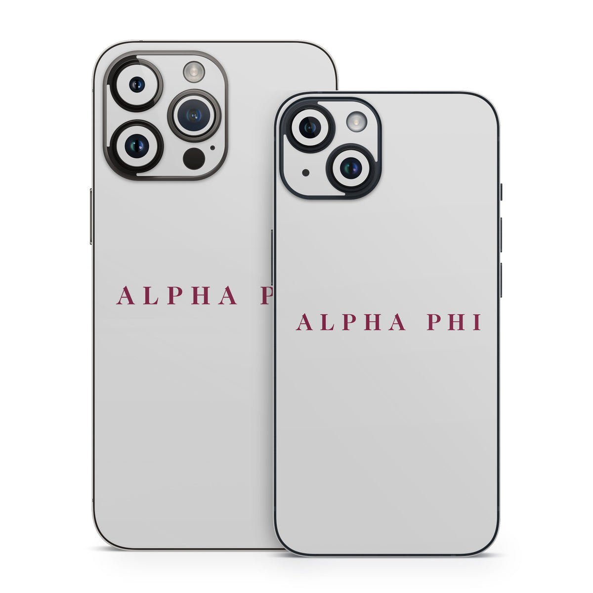 Alpha Phi Wordmark Silver - Apple iPhone 14 Skin