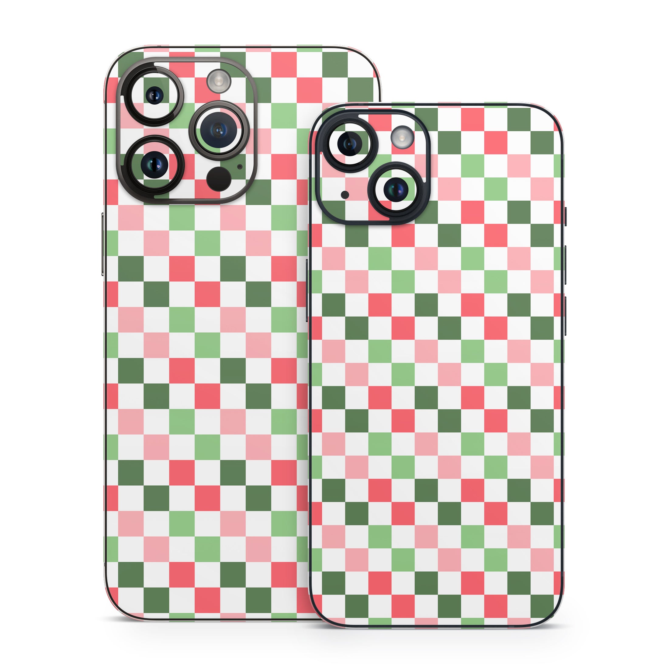 Christmas Checkers - Apple iPhone 14 Skin