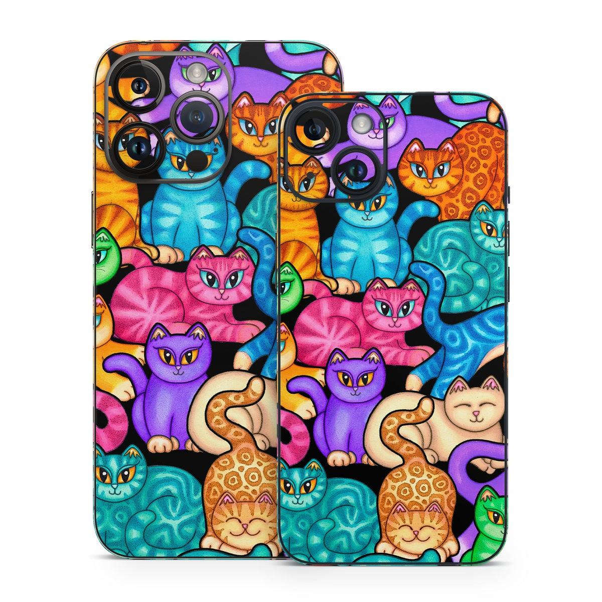Colorful Kittens - Apple iPhone 14 Skin