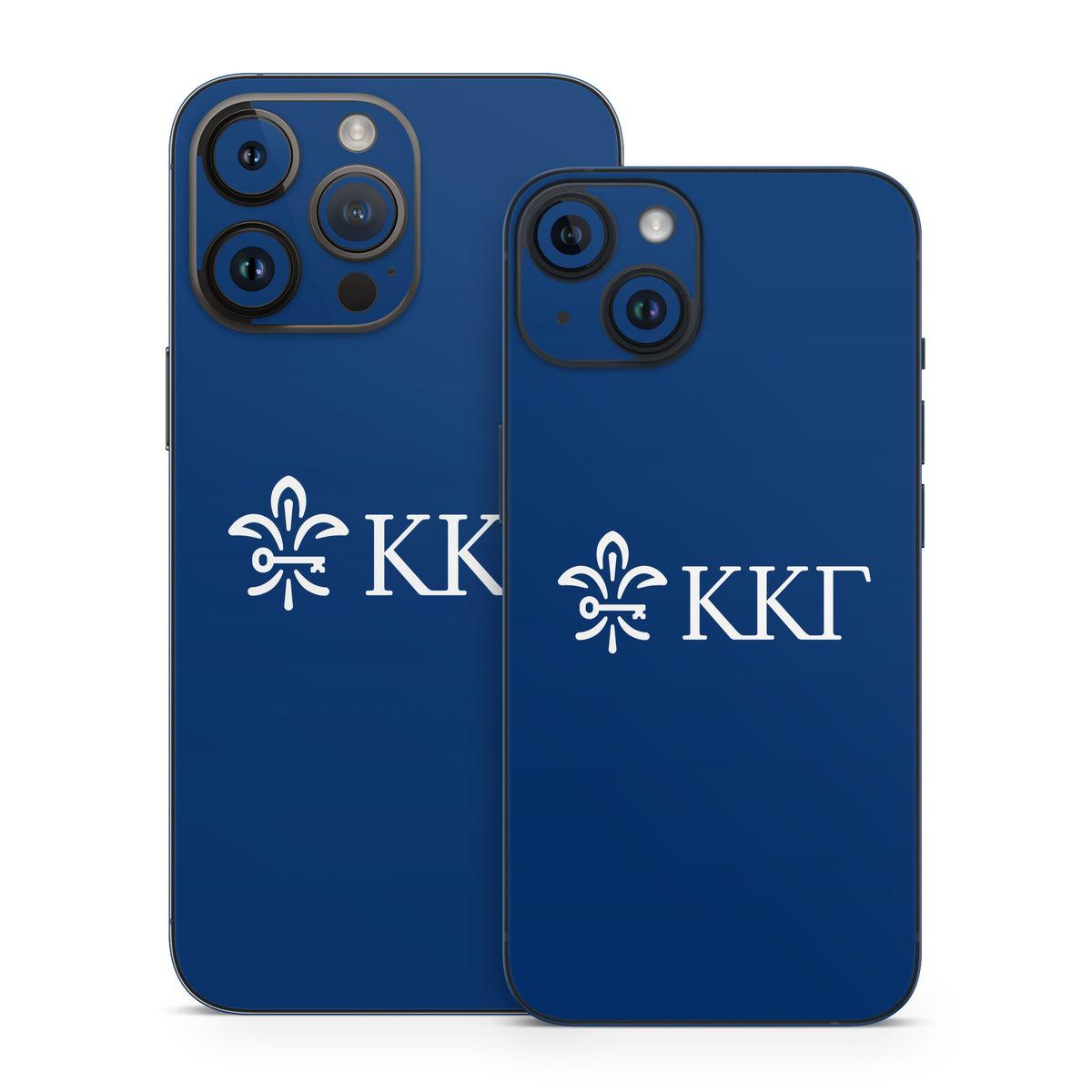 Kappa Kappa Gamma Letterkey Horizontal Kappa Blue - Apple iPhone 14 Skin