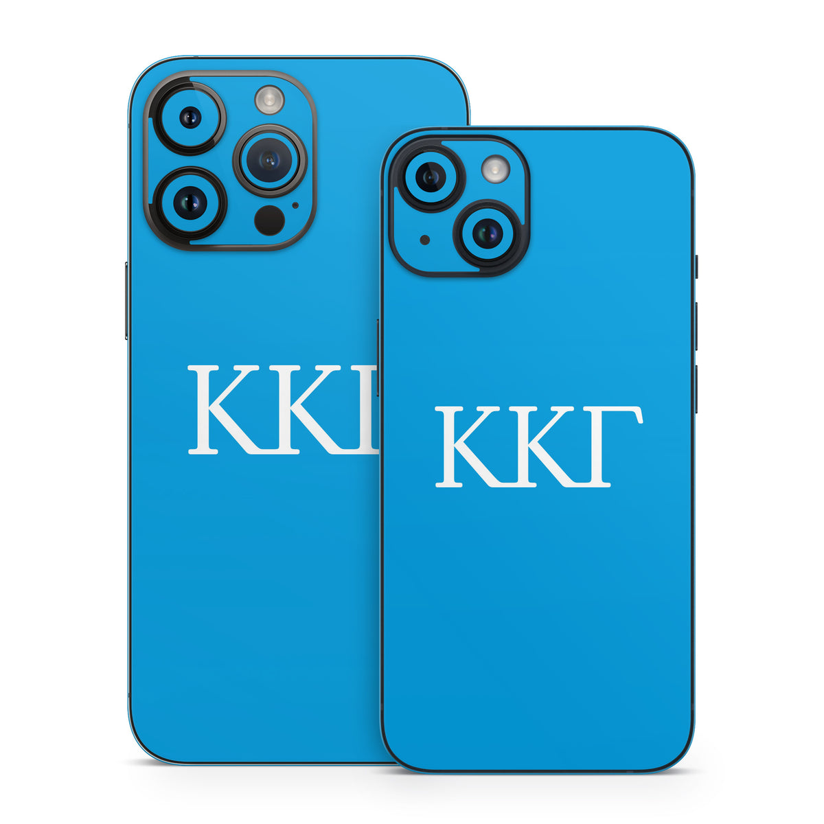 Kappa Kappa Gamma Greek Letters Gamma Blue - Apple iPhone 14 Skin