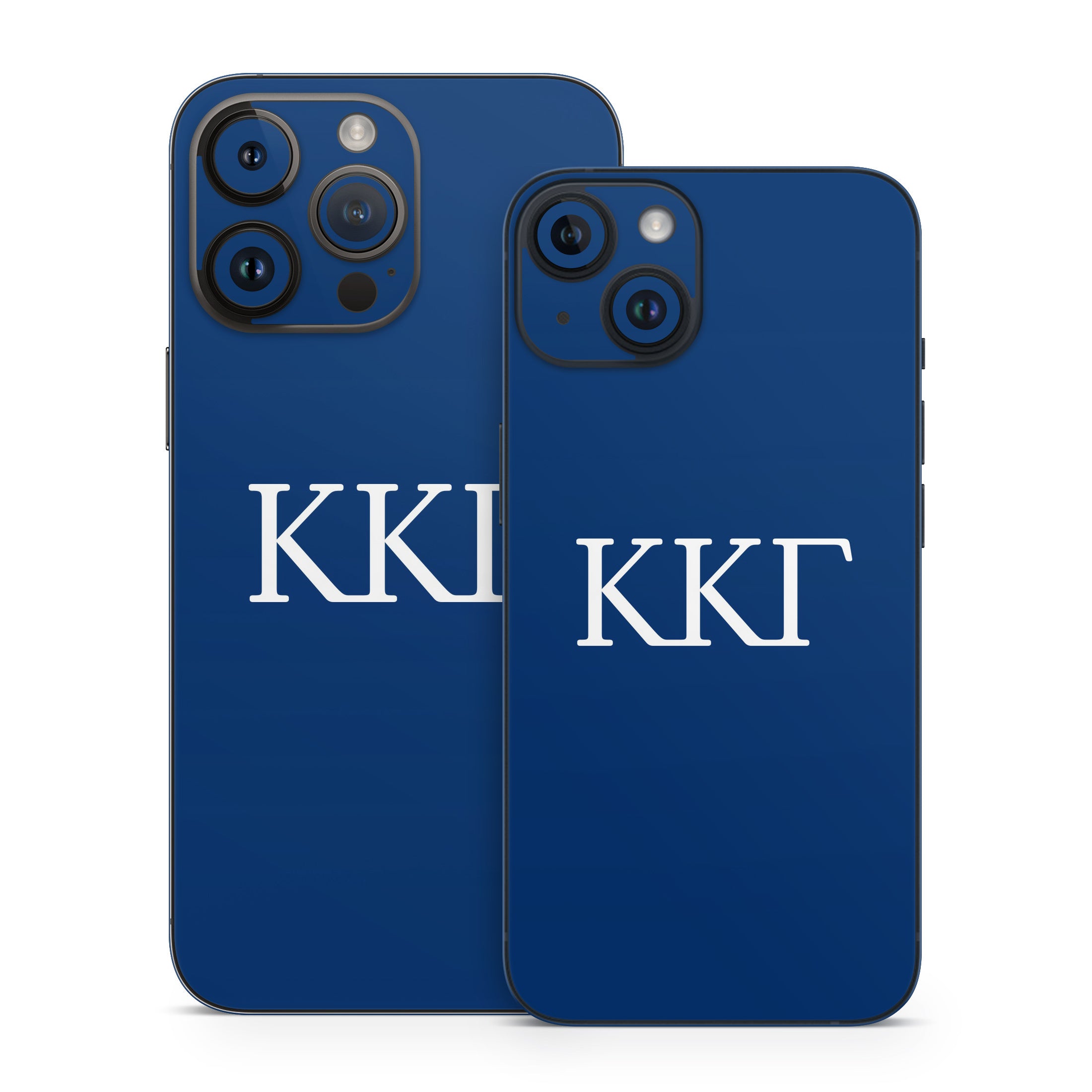 Kappa Kappa Gamma Greek Letters Kappa Blue - Apple iPhone 14 Skin