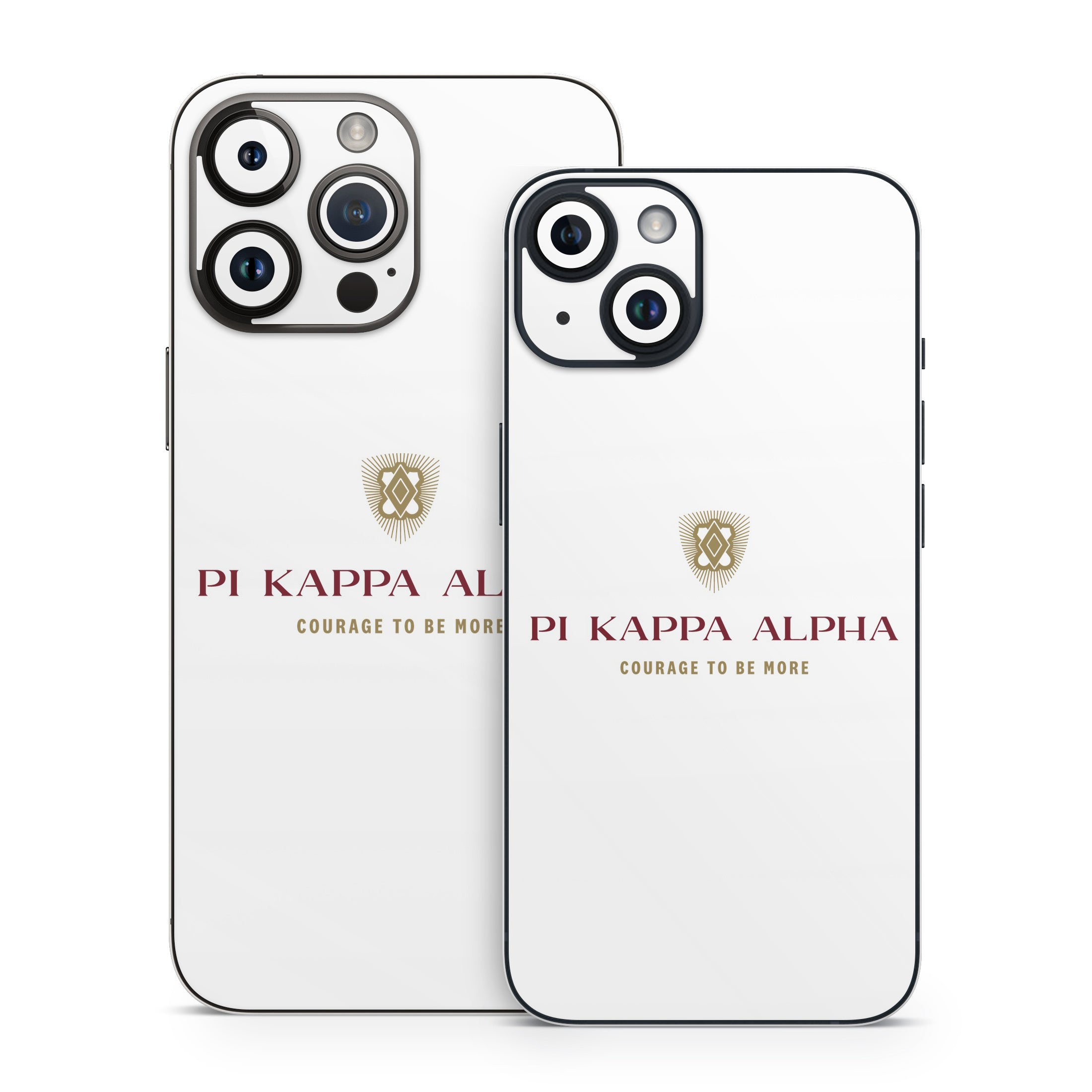 Pi Kappa Alpha Formal Logo White - Apple iPhone 14 Skin