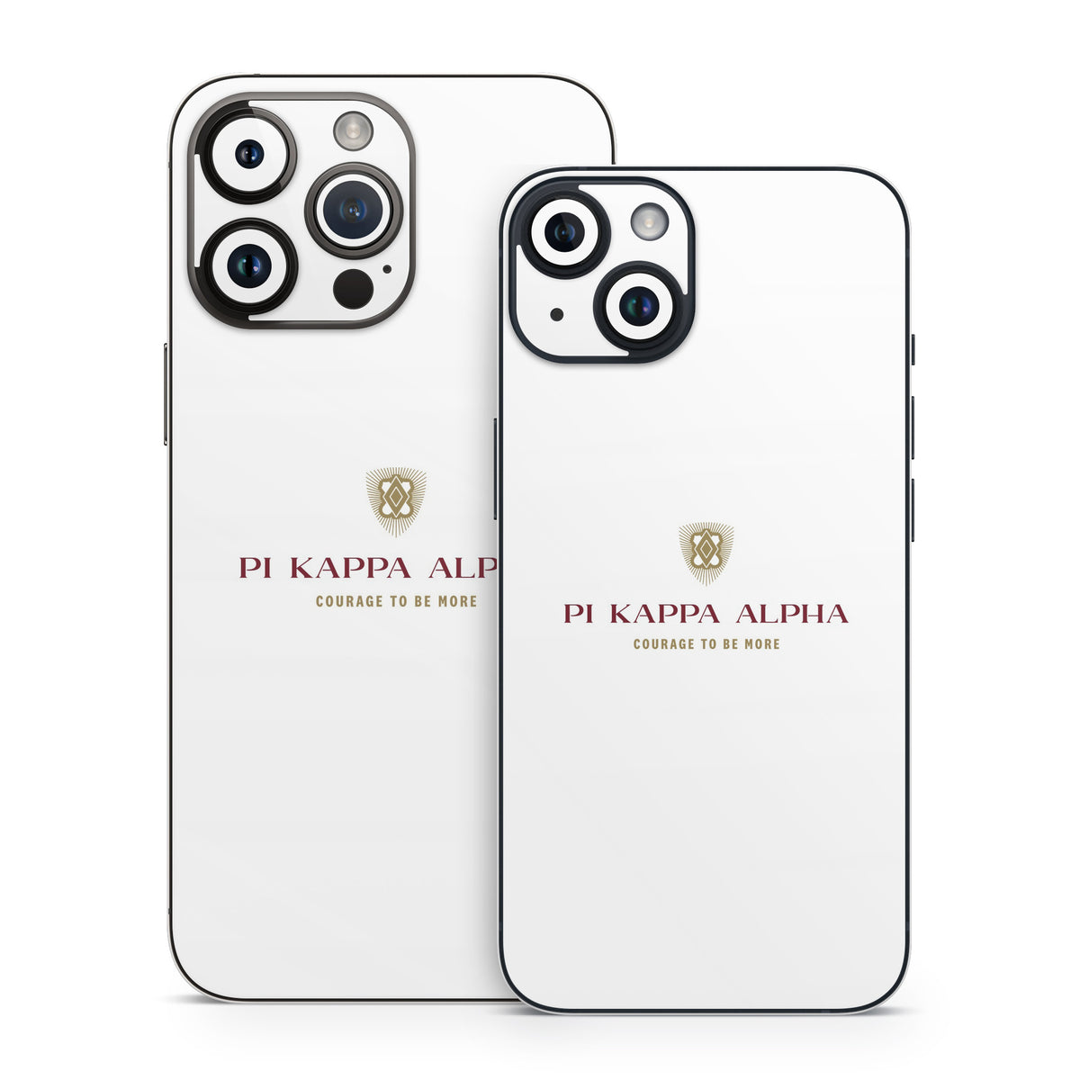 Pi Kappa Alpha Formal Logo White - Apple iPhone 14 Skin