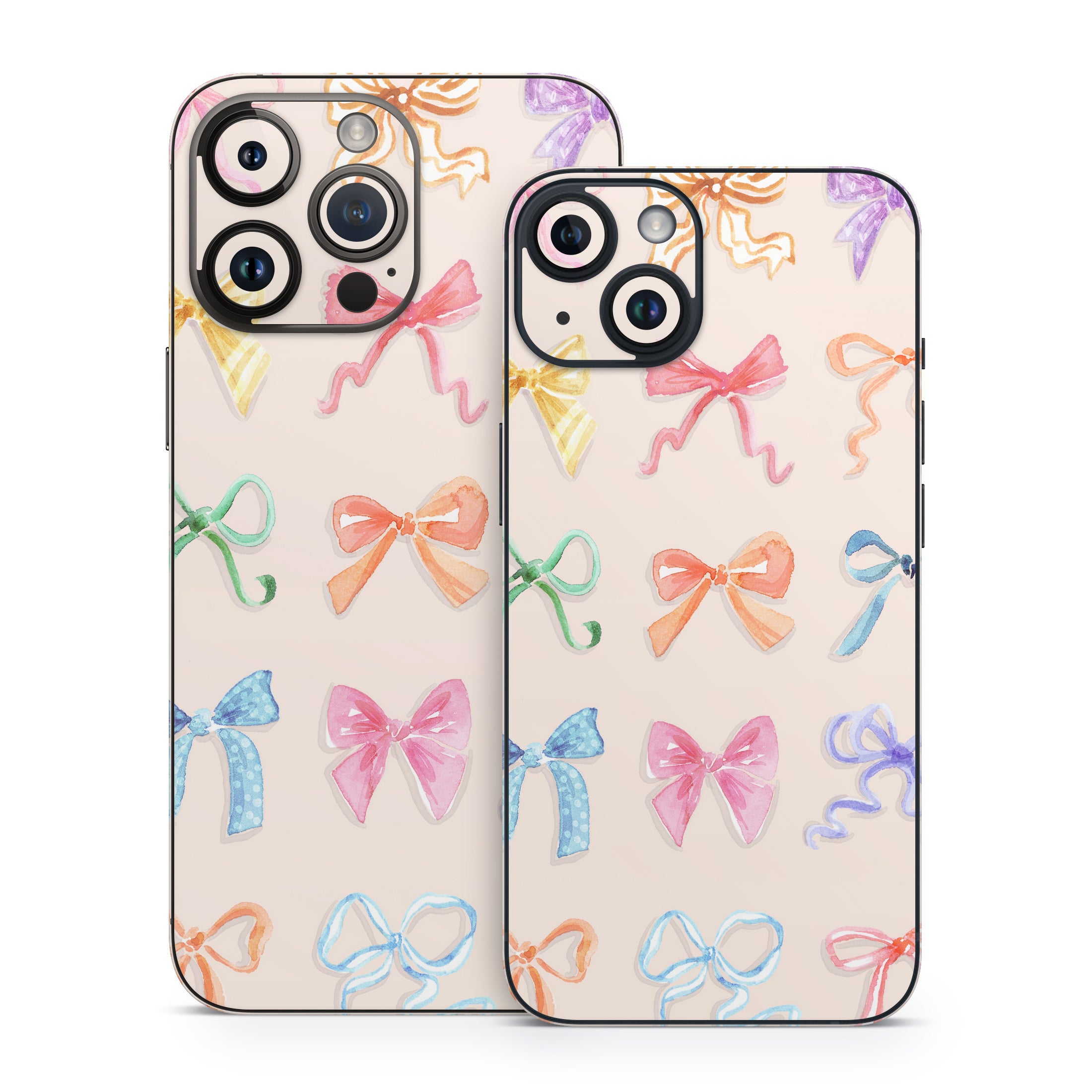 Rainbow Bows - Apple iPhone 14 Skin