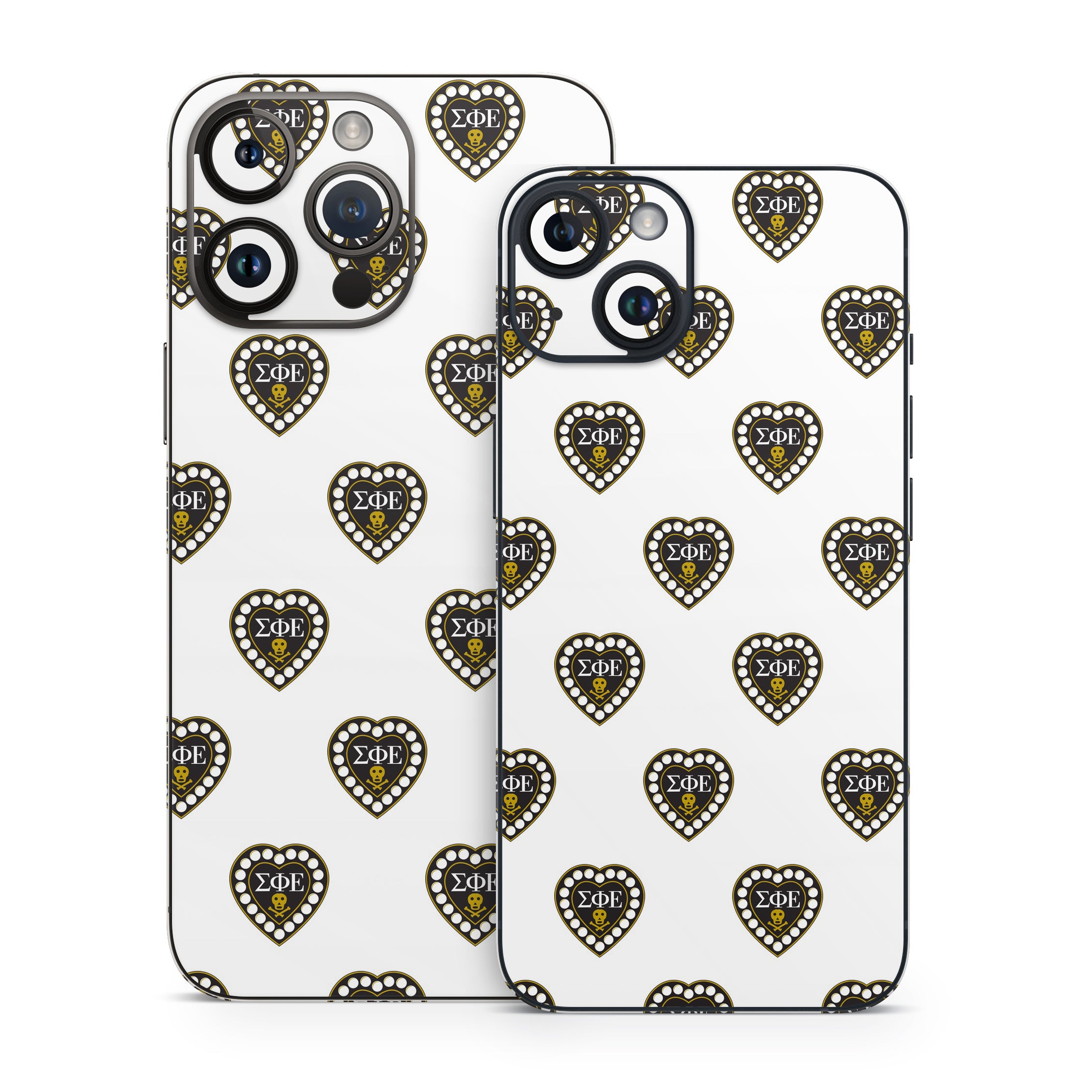 Sigma Phi Epsilon Badge Pattern White - Apple iPhone 14 Skin
