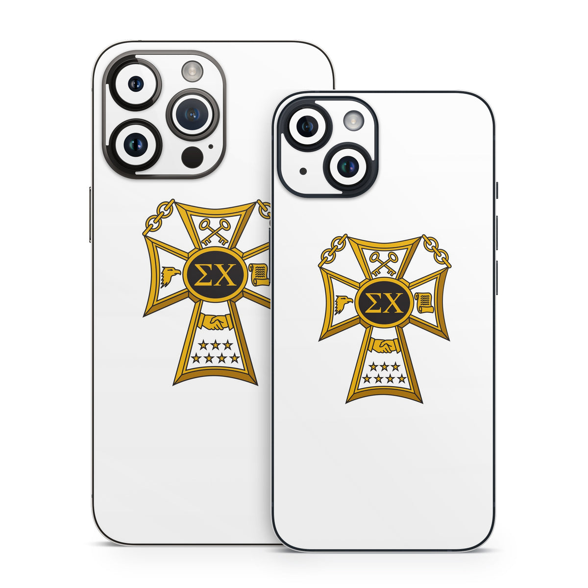 Sigma Chi Badge White - Apple iPhone 14 Skin