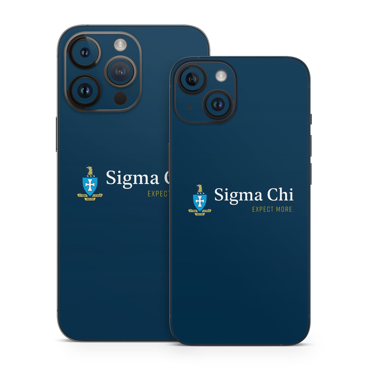 Sigma Chi Logo Navy - Apple iPhone 14 Skin