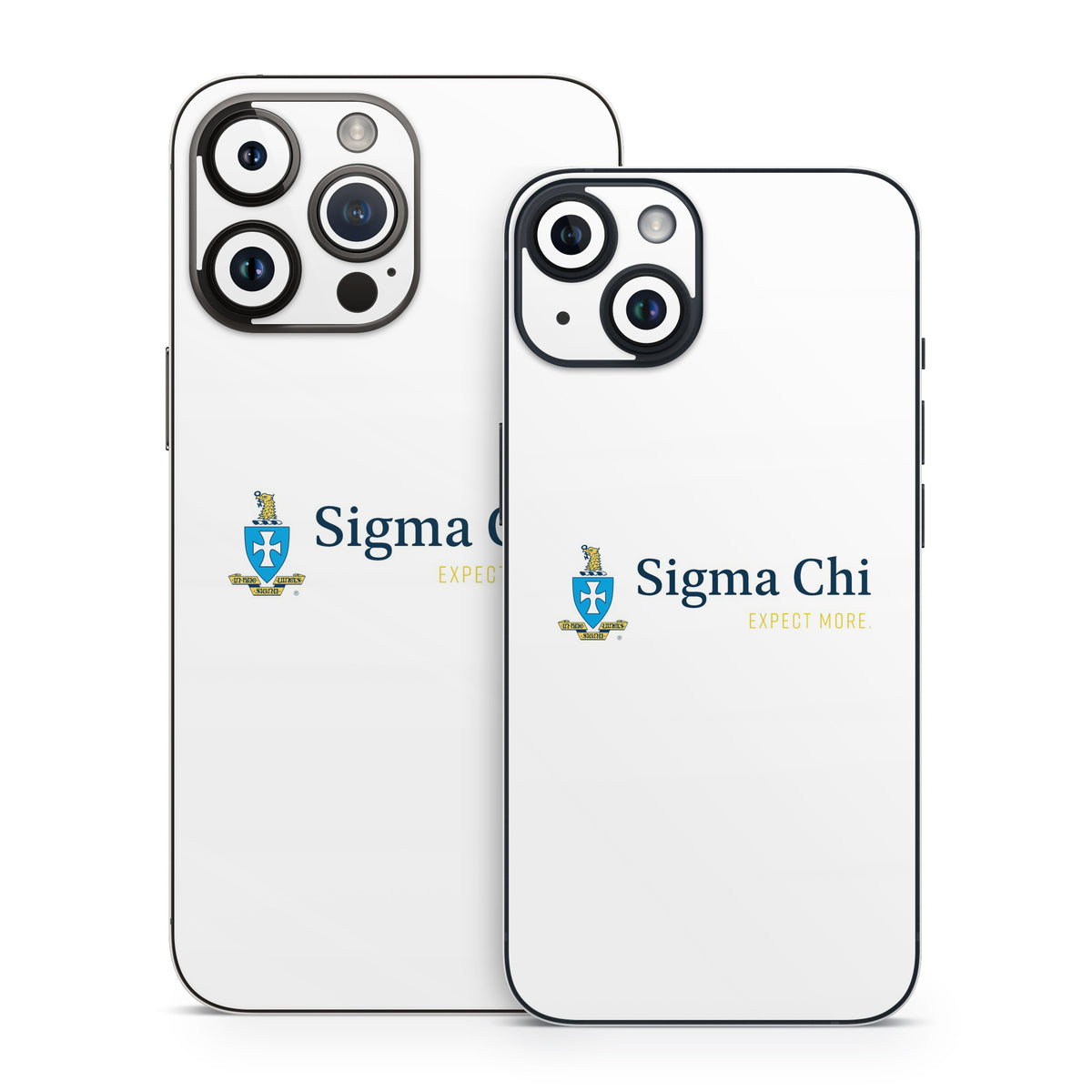 Sigma Chi Logo White - Apple iPhone 14 Skin