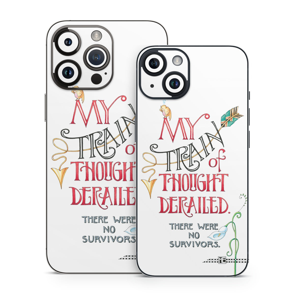 Train Derailed - Apple iPhone 14 Skin