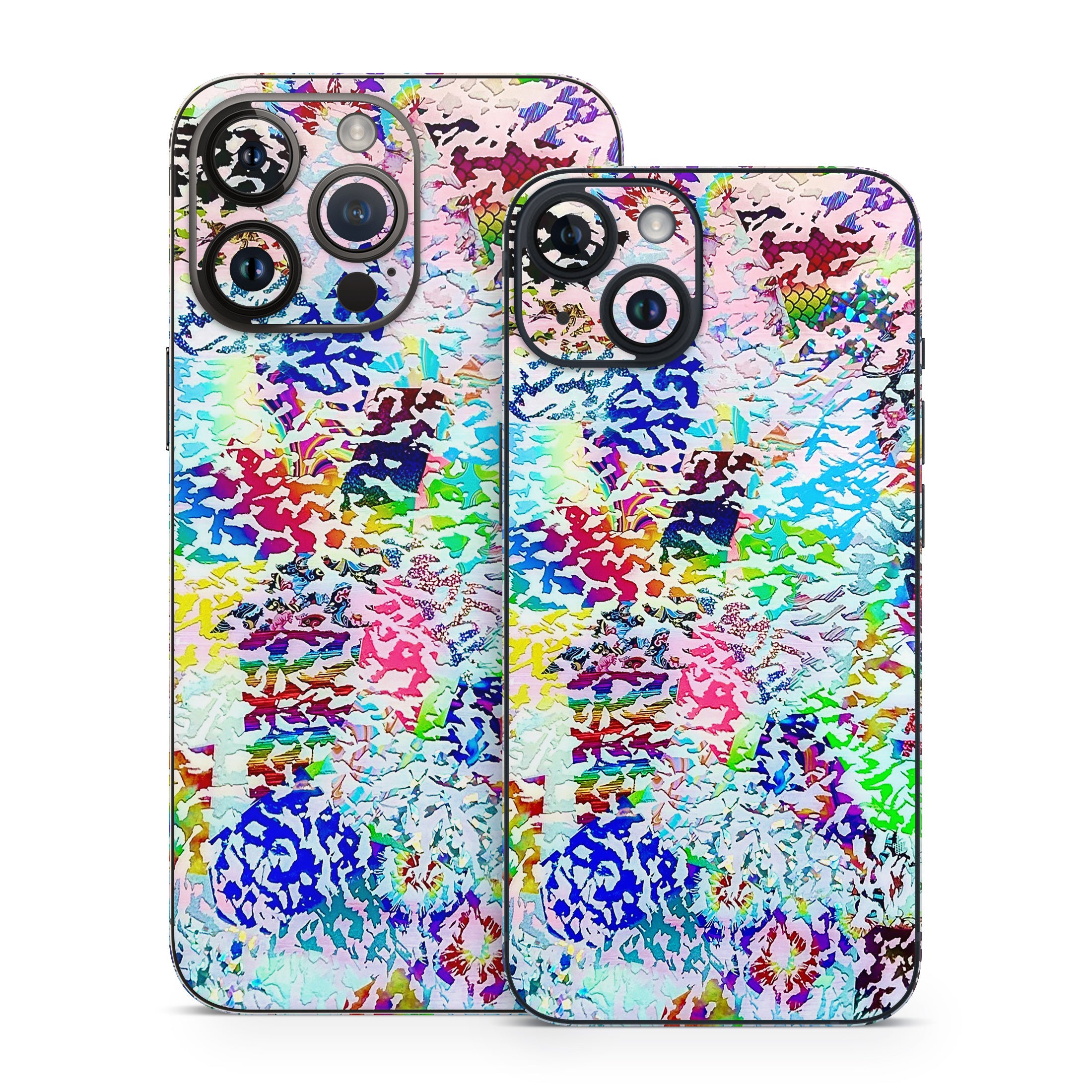 White Etching - Apple iPhone 14 Skin