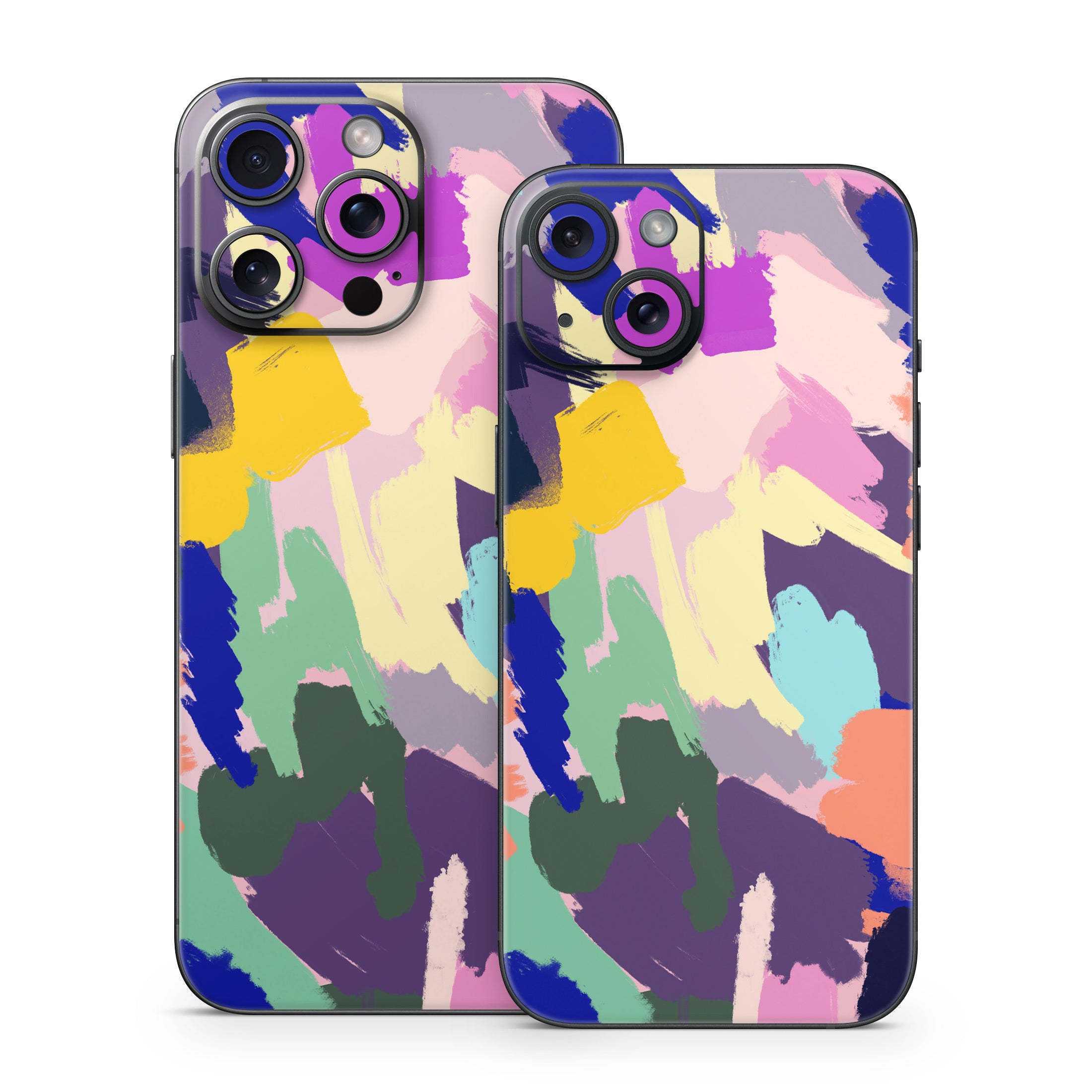 Abstract Scratches - Apple iPhone 15 Skin