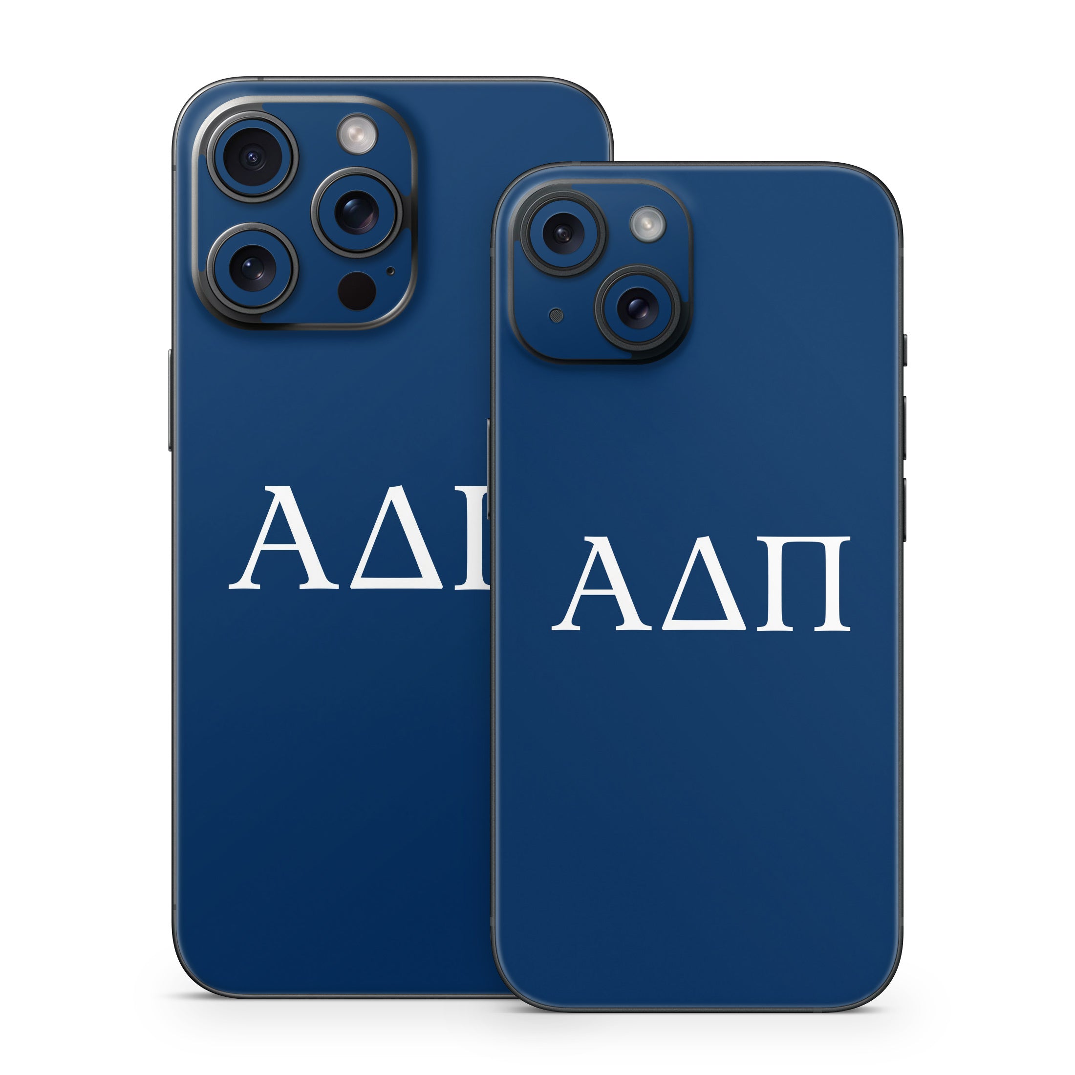 Alpha Delta Pi Greek Letters Midnight - Apple iPhone 15 Skin