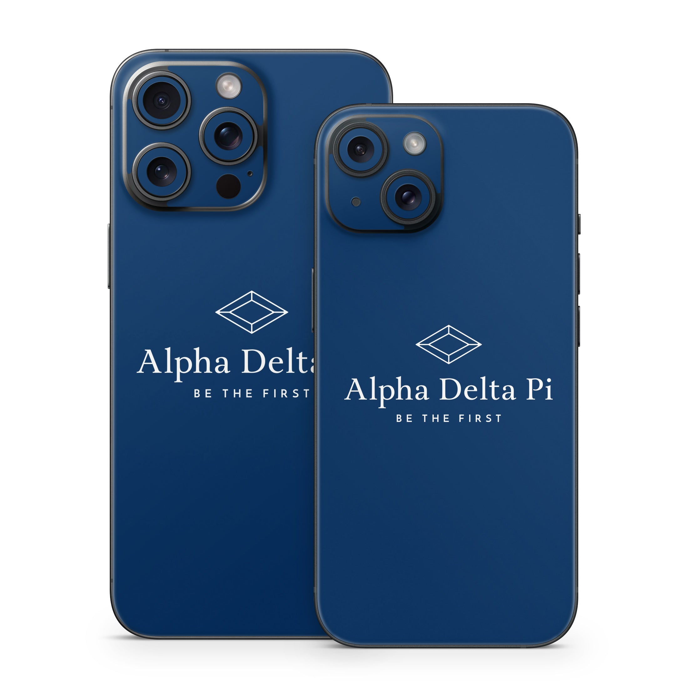 Alpha Delta Pi Primary Logo Midnight - Apple iPhone 15 Skin