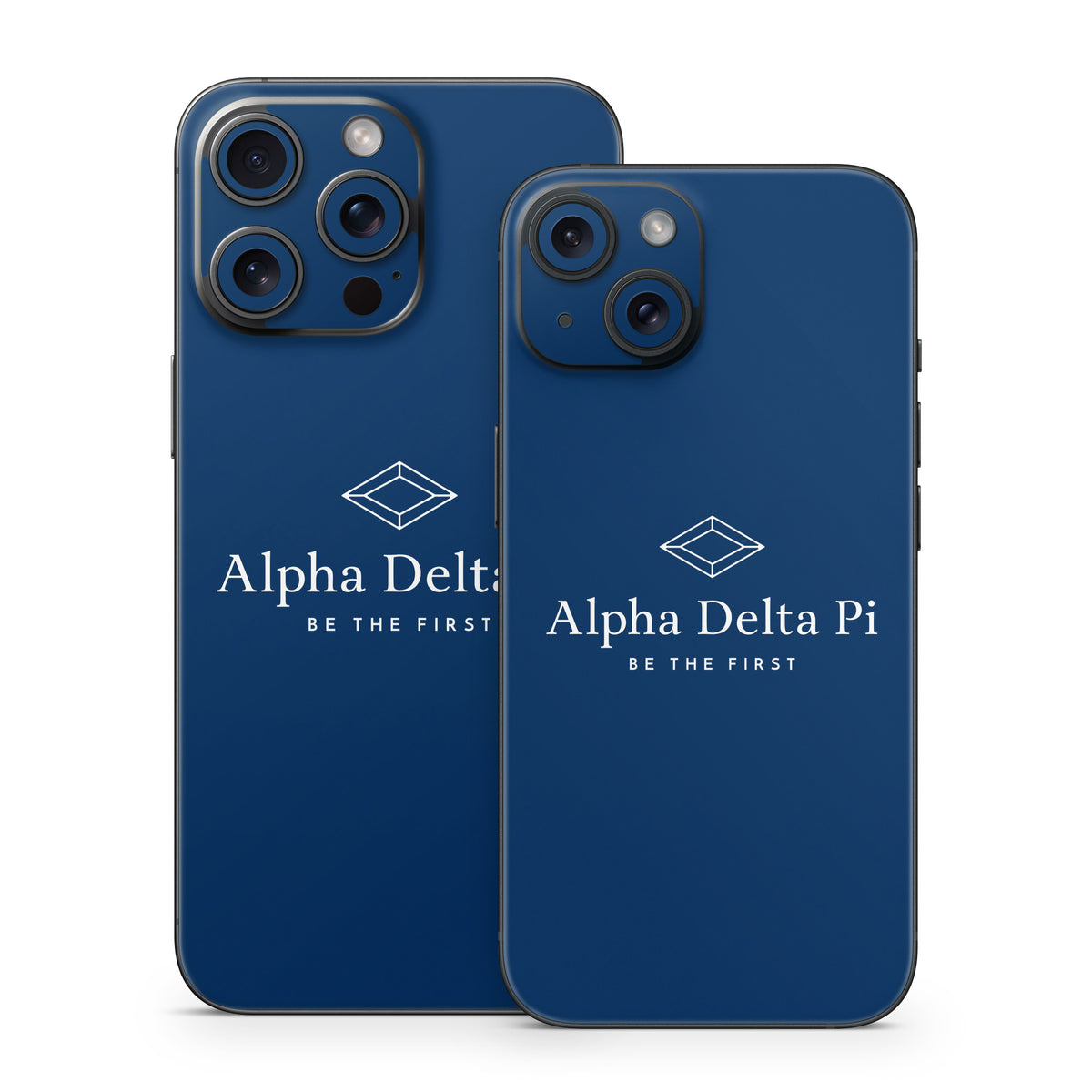 Alpha Delta Pi Primary Logo Midnight - Apple iPhone 15 Skin