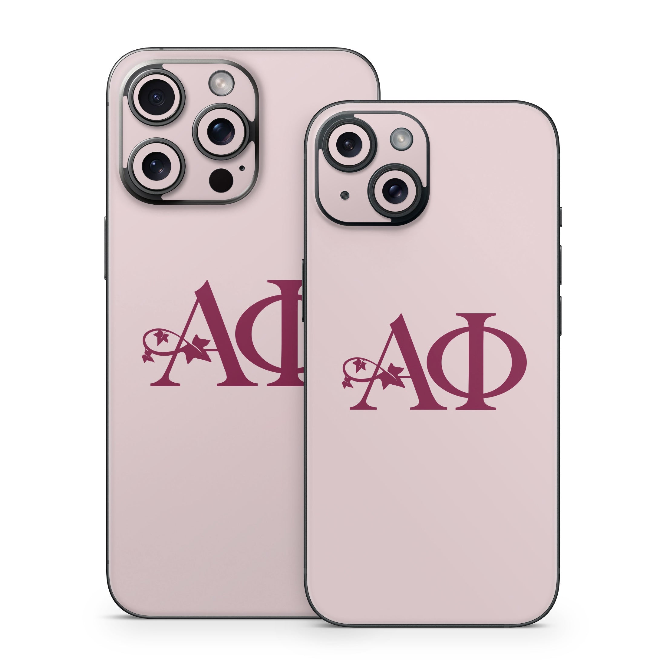 Alpha Phi Greek Letters Ivory - Apple iPhone 15 Skin
