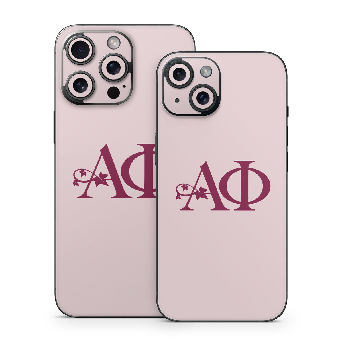 Alpha Phi Greek Letters Ivory - Apple iPhone 15 Skin
