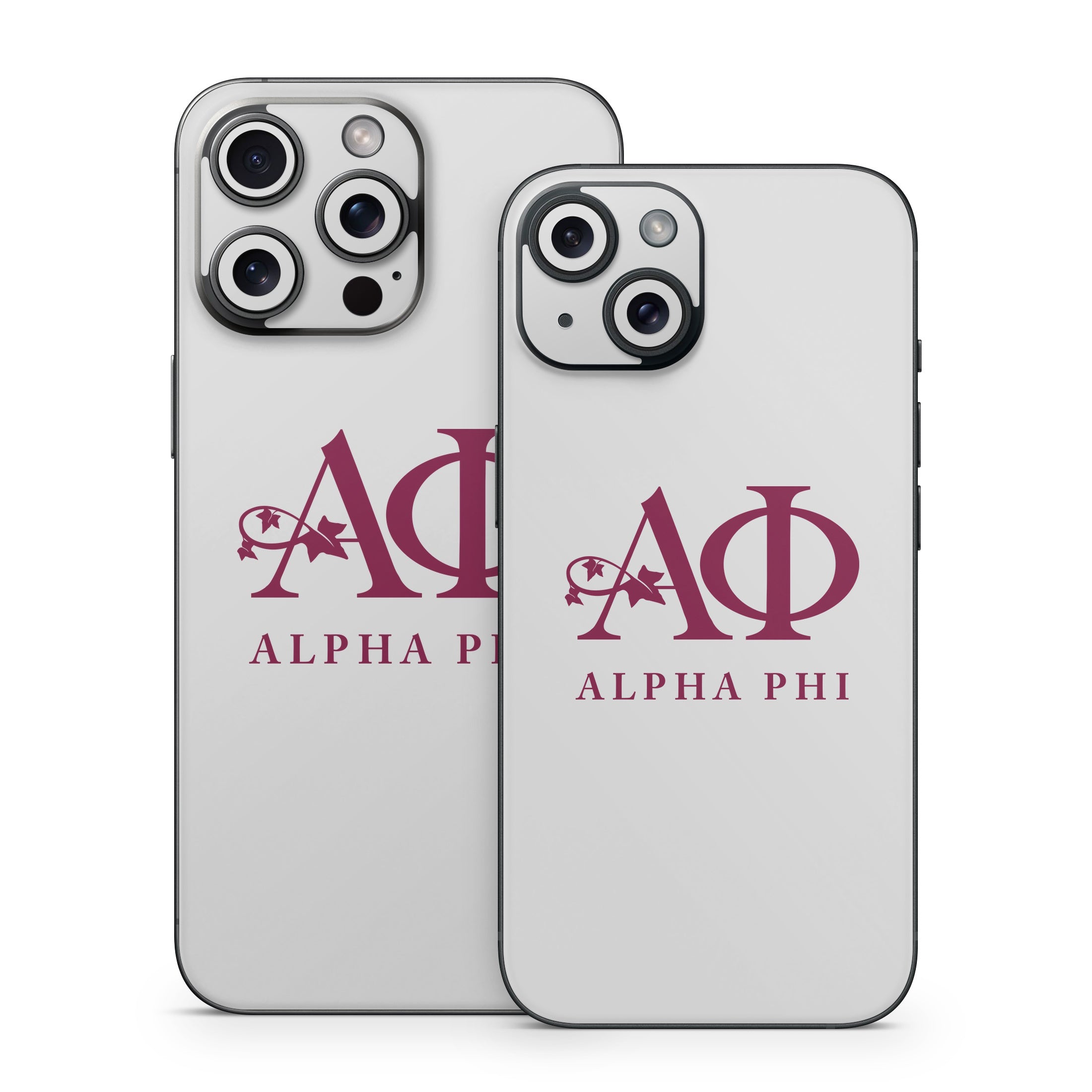 Alpha Phi Silver - Apple iPhone 15 Skin