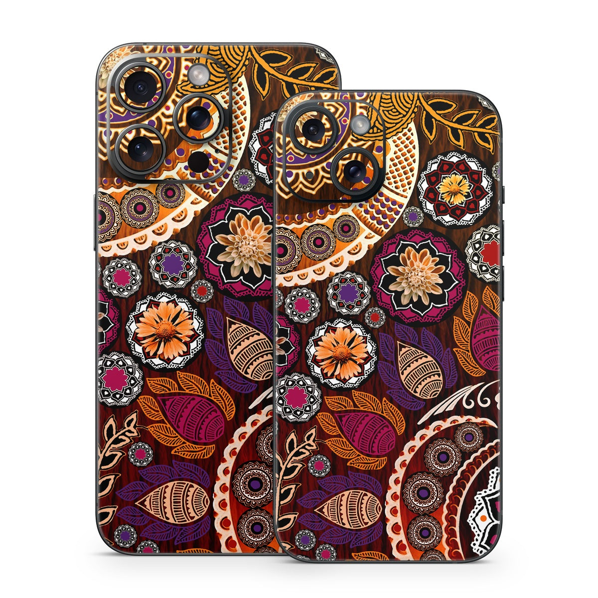 Autumn Mehndi - Apple iPhone 15 Skin