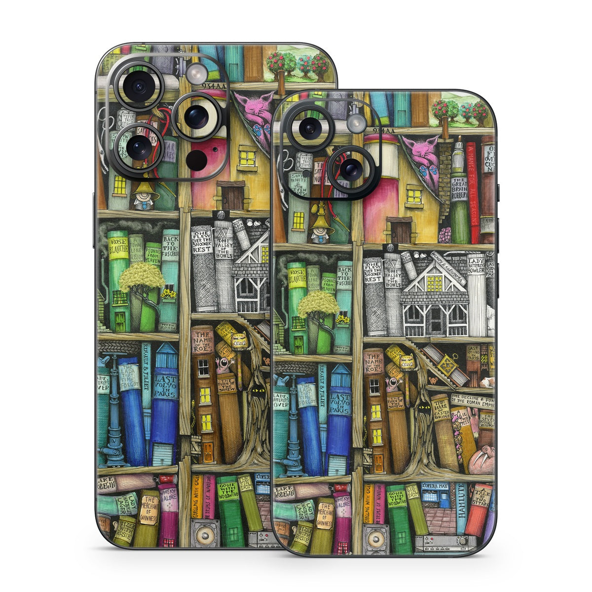 Bookshelf - Apple iPhone 15 Skin